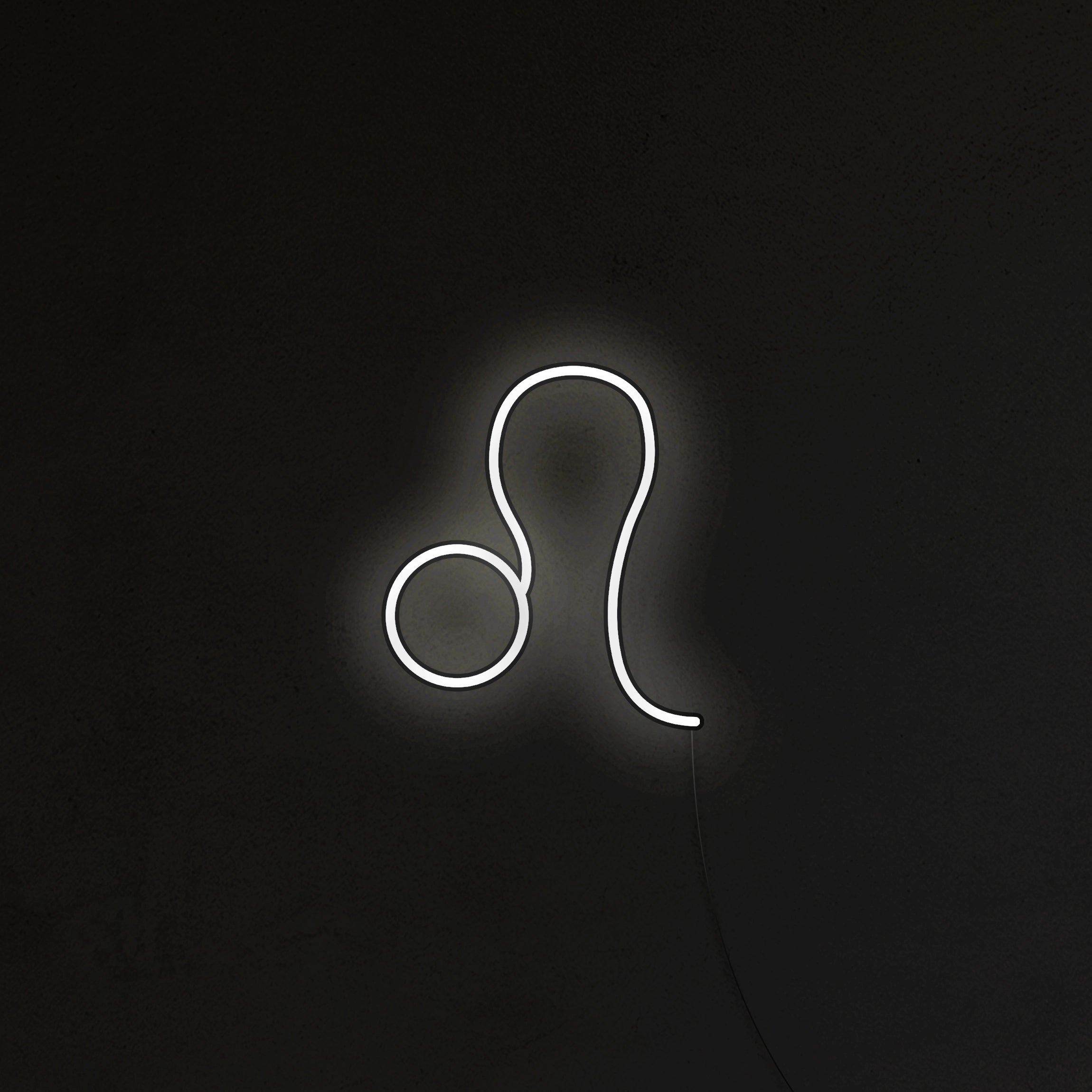 Znak Zodiaku Neon LED - Lew
