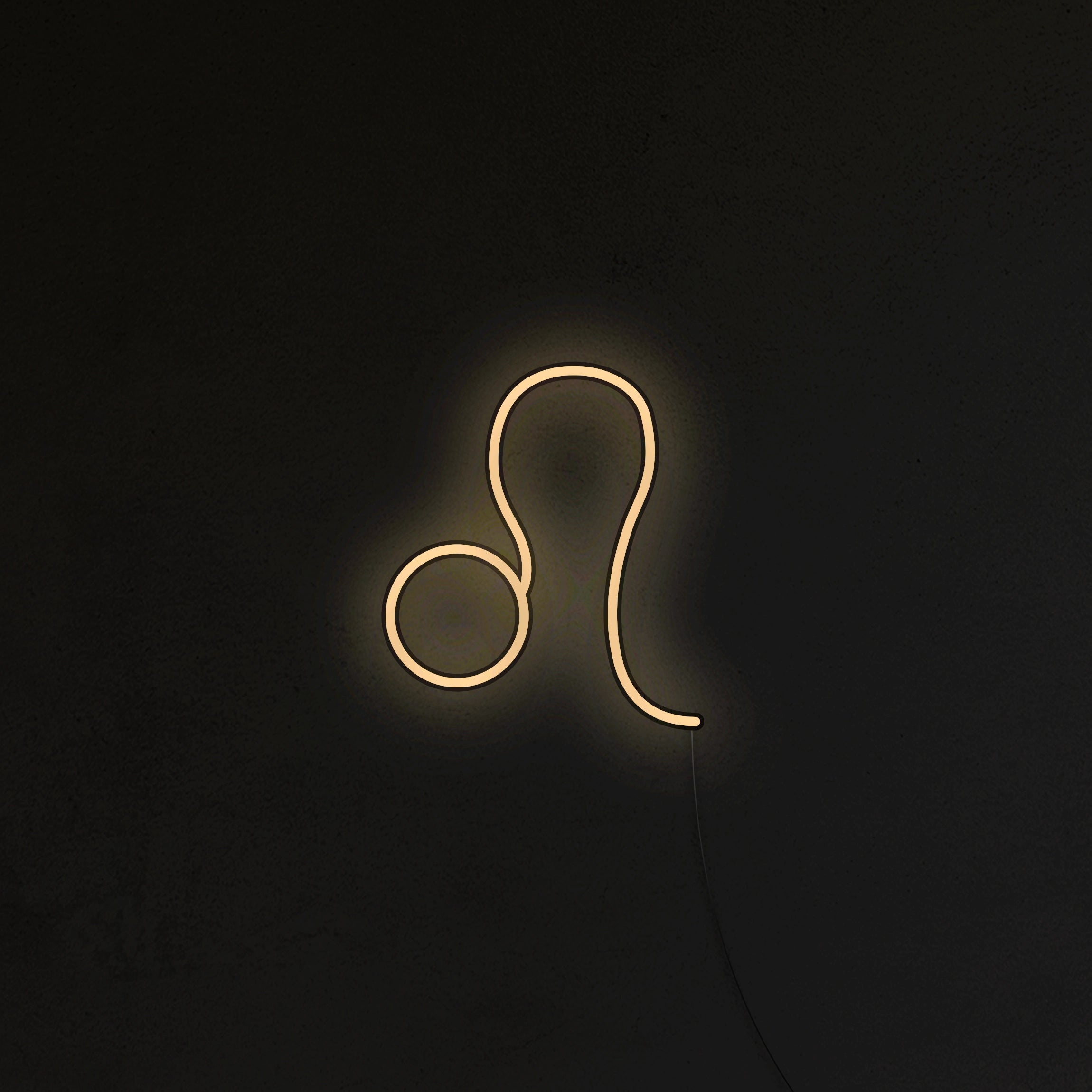 Znak Zodiaku Neon LED - Lew