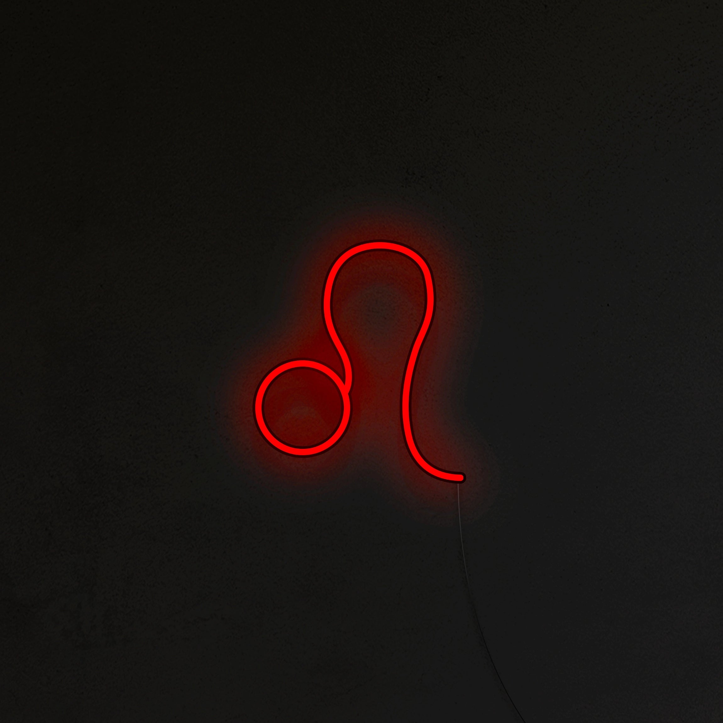 Znak Zodiaku Neon LED - Lew