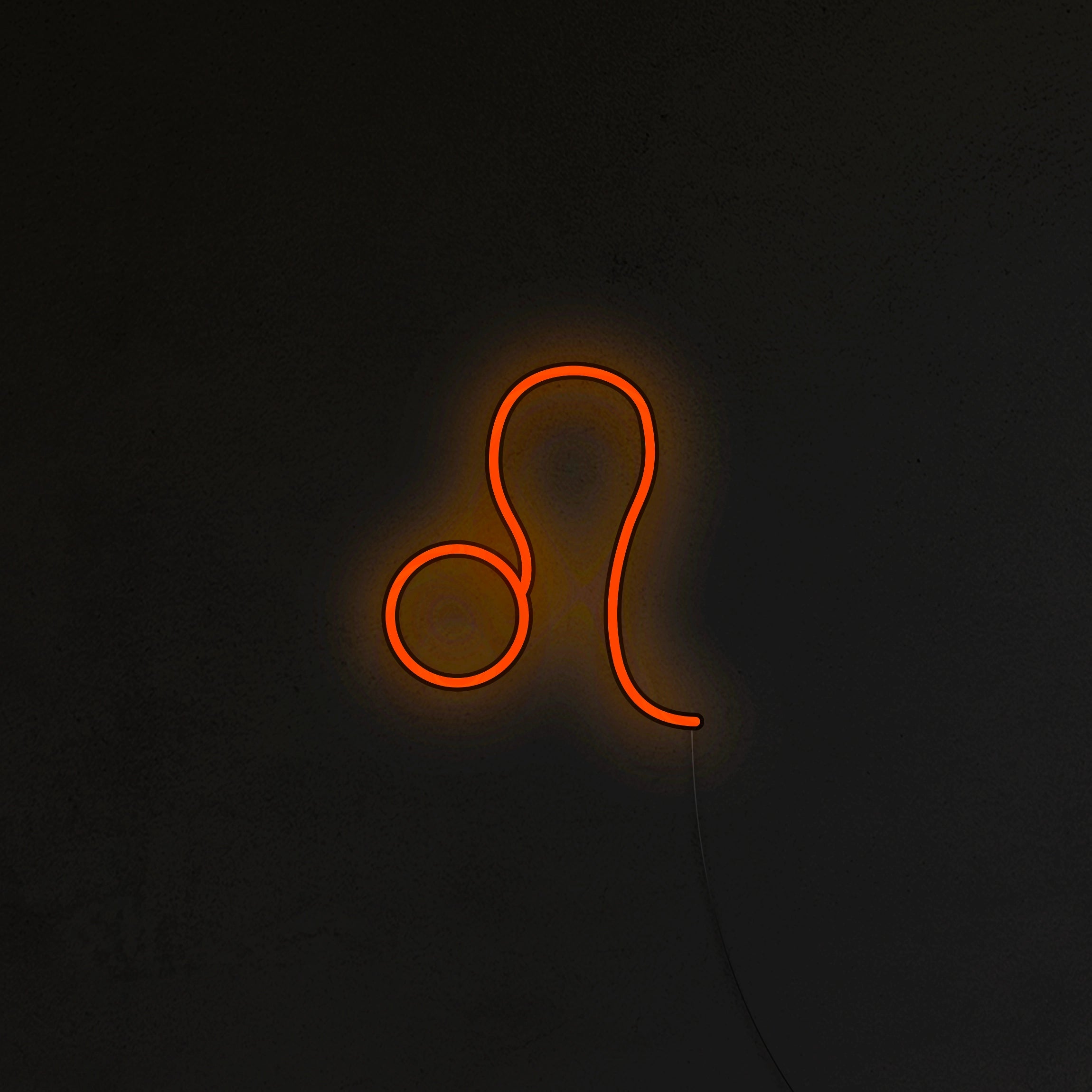 Znak Zodiaku Neon LED - Lew