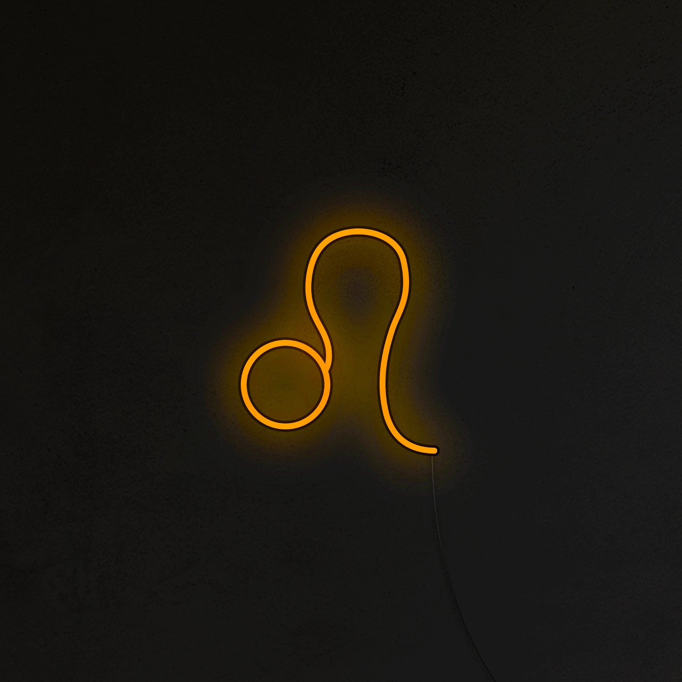 Znak Zodiaku Neon LED - Lew