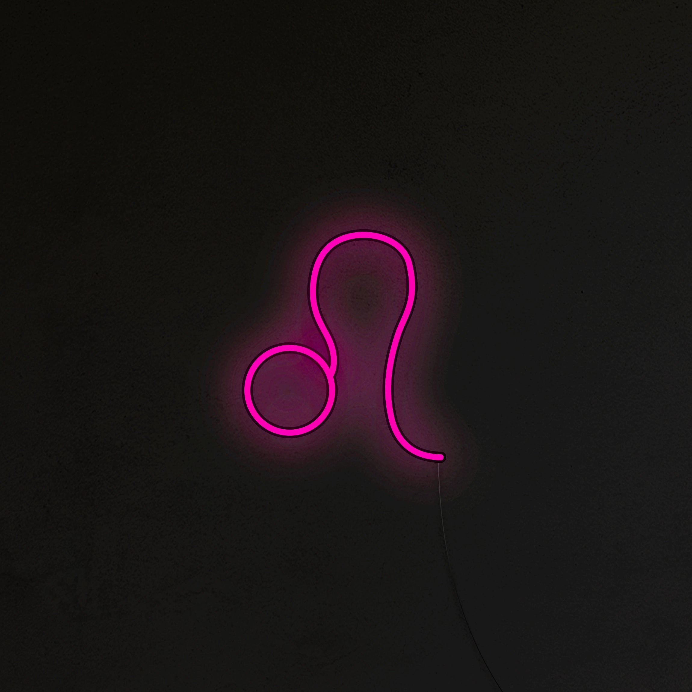 Znak Zodiaku Neon LED - Lew