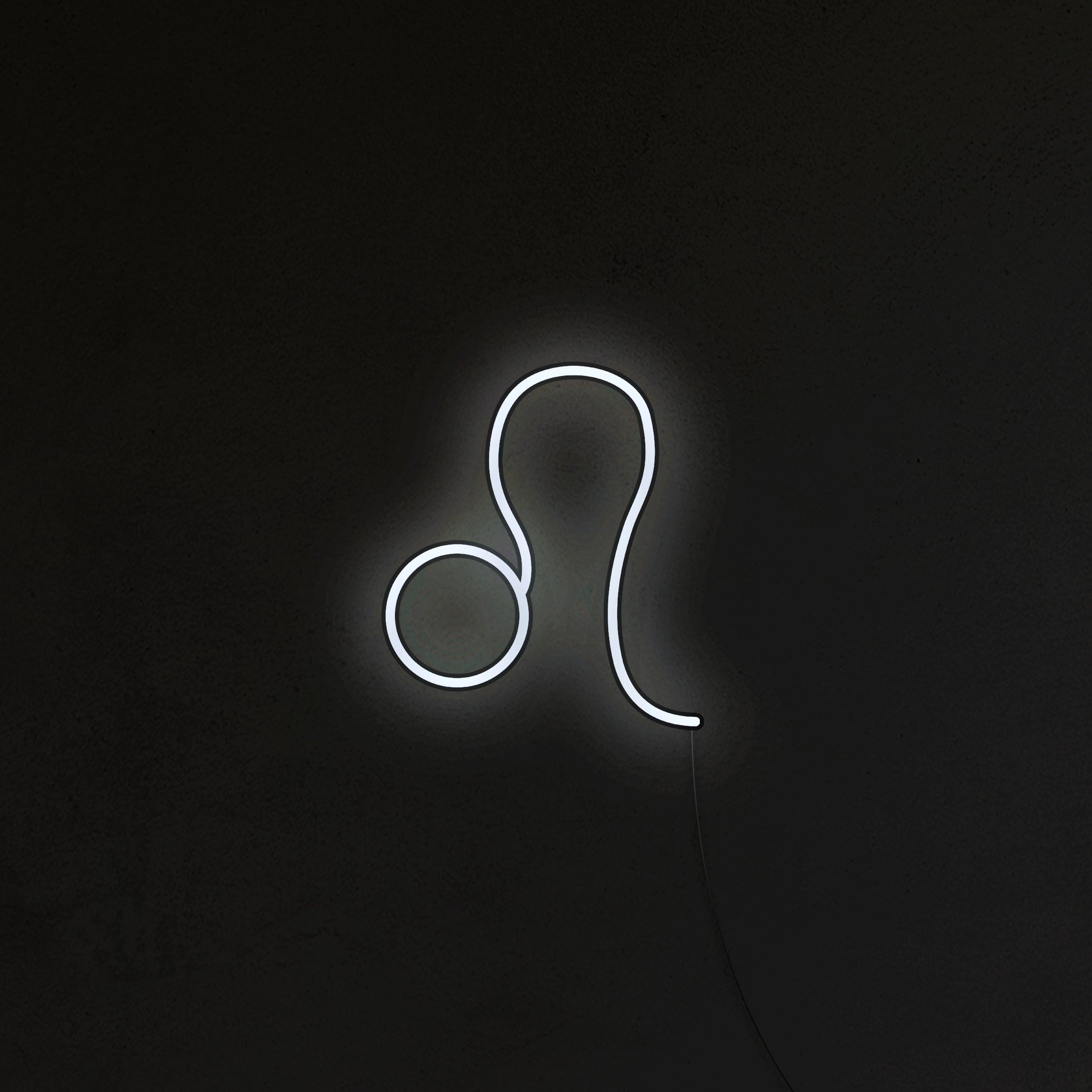 Znak Zodiaku Neon LED - Lew