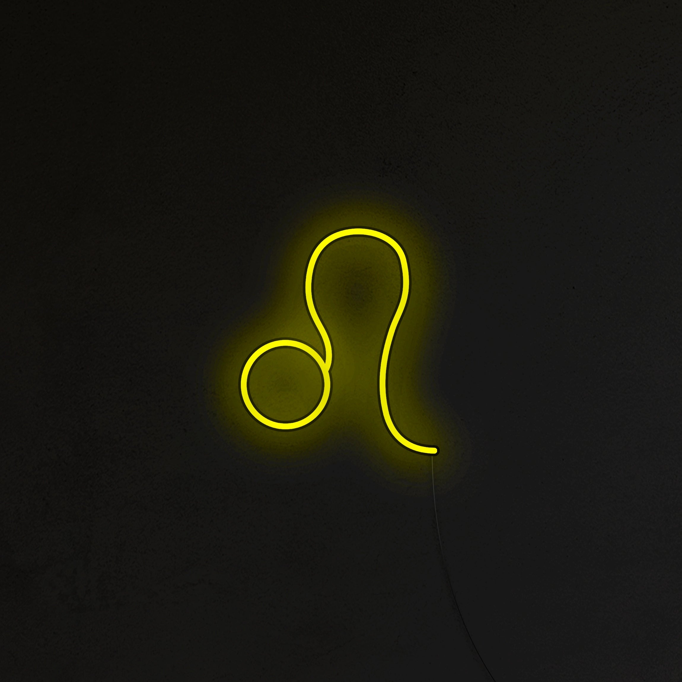 Znak Zodiaku Neon LED - Lew
