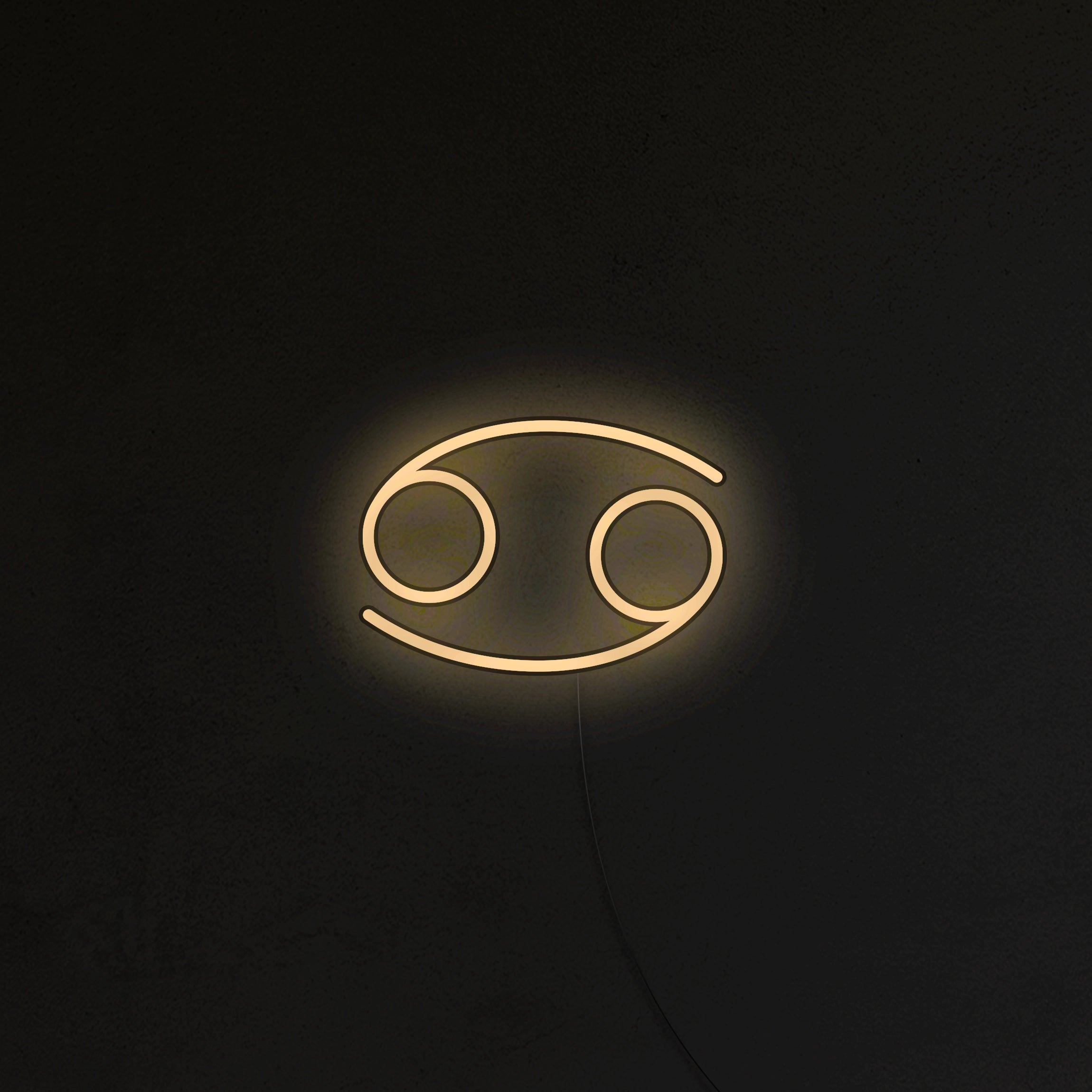 Znak Zodiaku Neon LED - Rak
