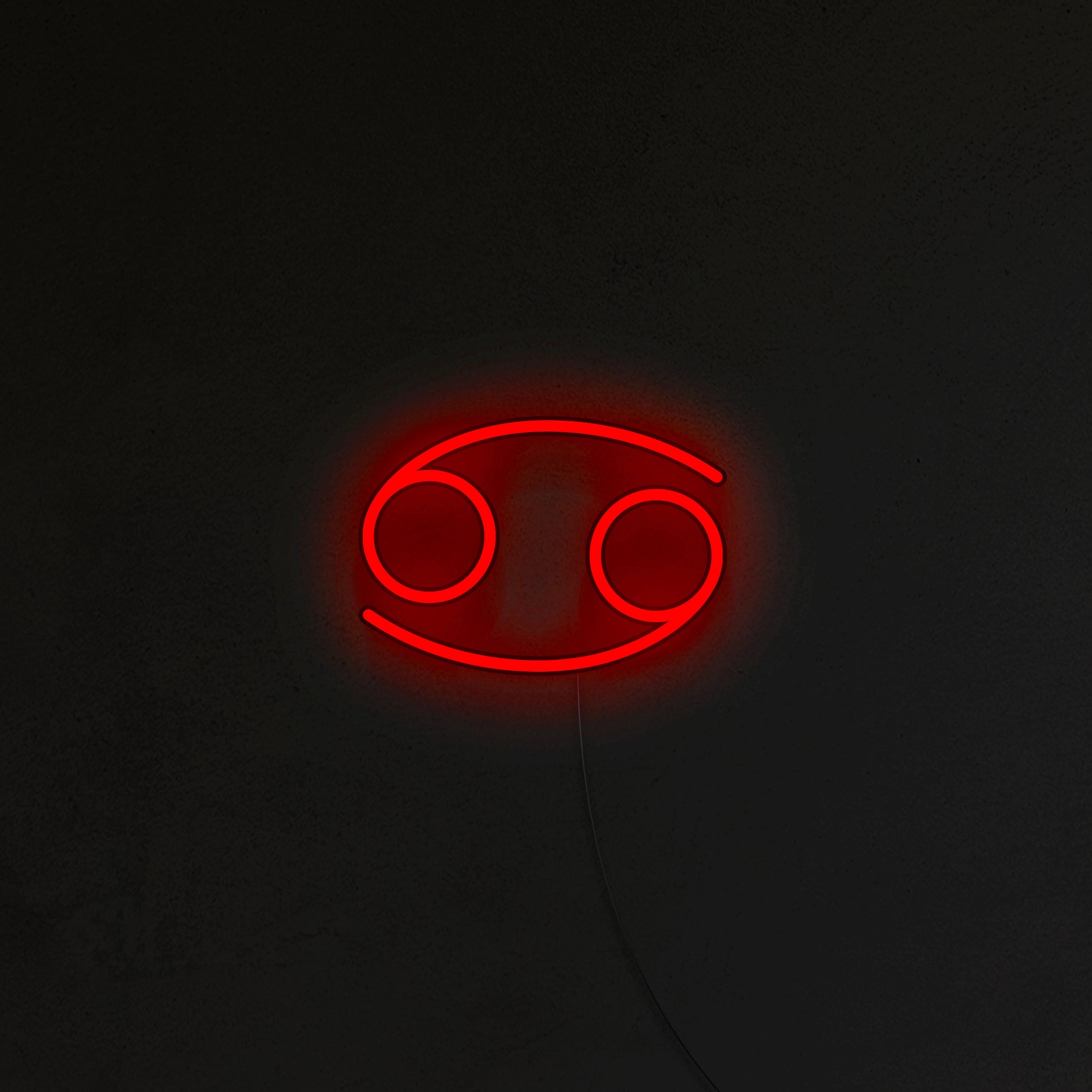Znak Zodiaku Neon LED - Rak