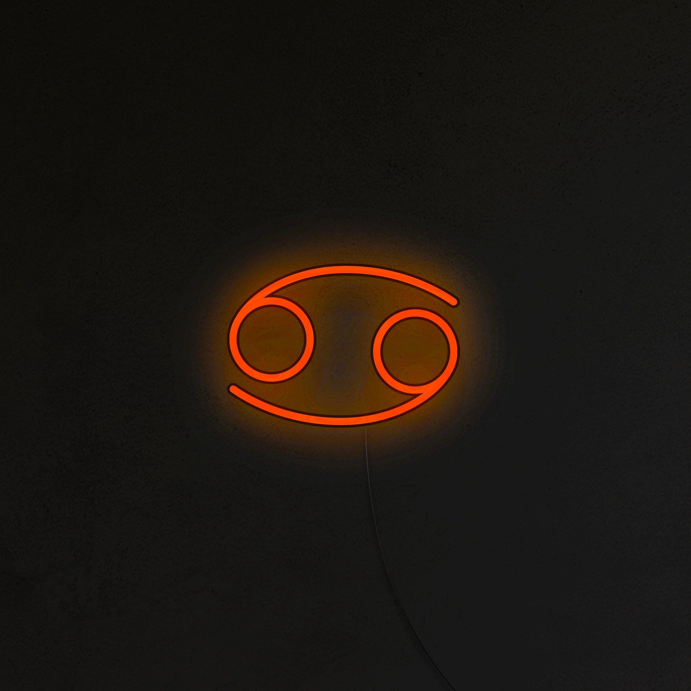 Znak Zodiaku Neon LED - Rak