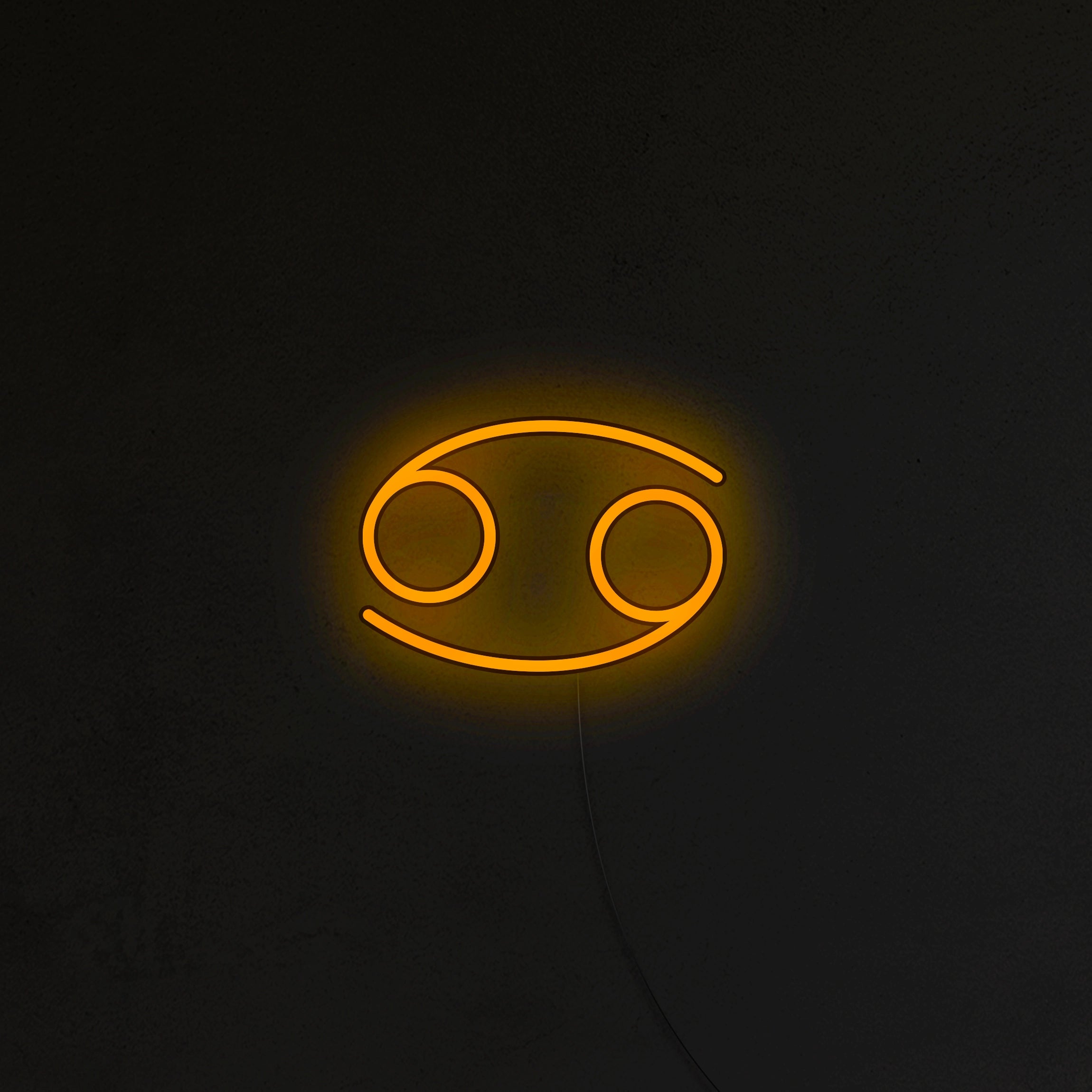 Znak Zodiaku Neon LED - Rak