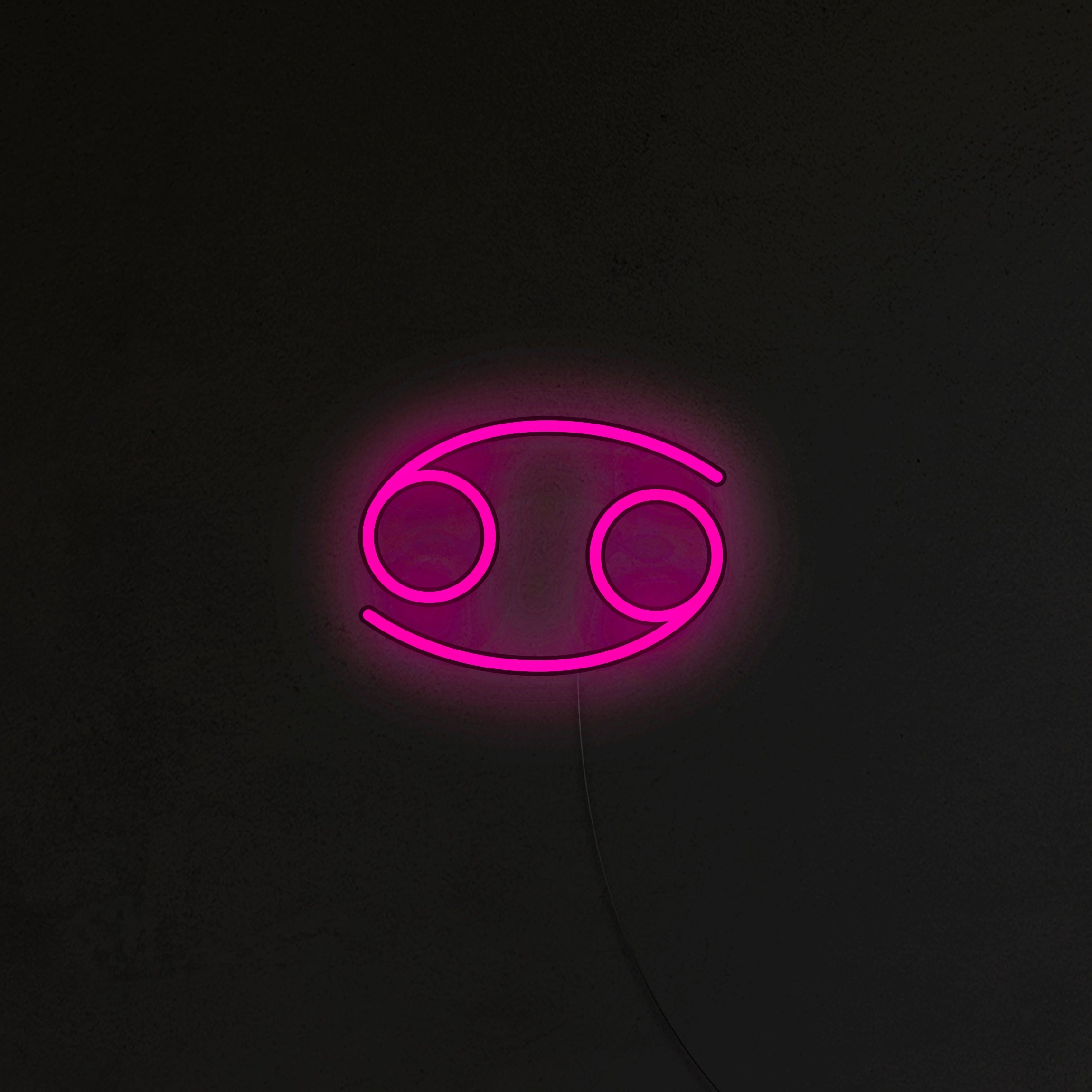 Znak Zodiaku Neon LED - Rak