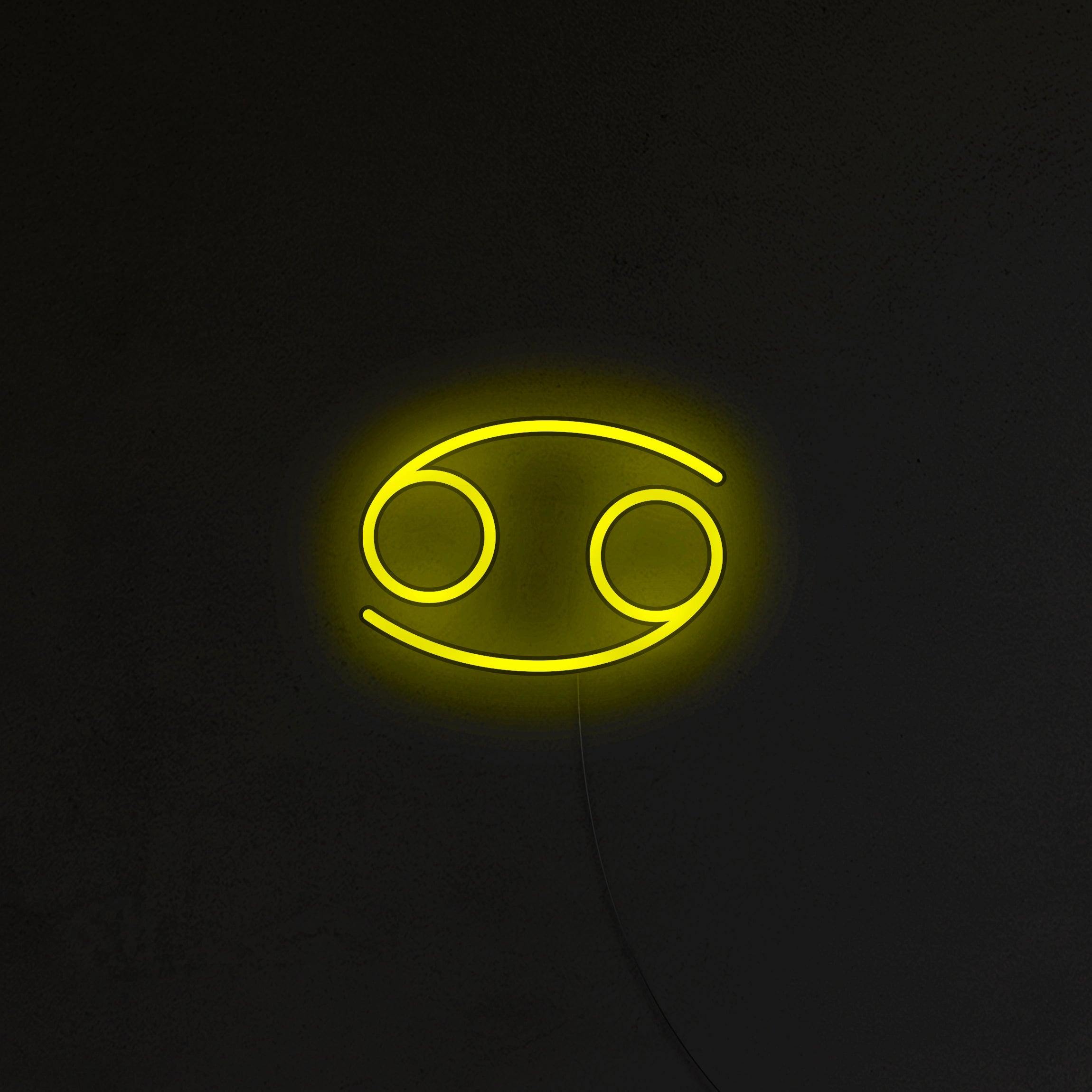 Znak Zodiaku Neon LED - Rak