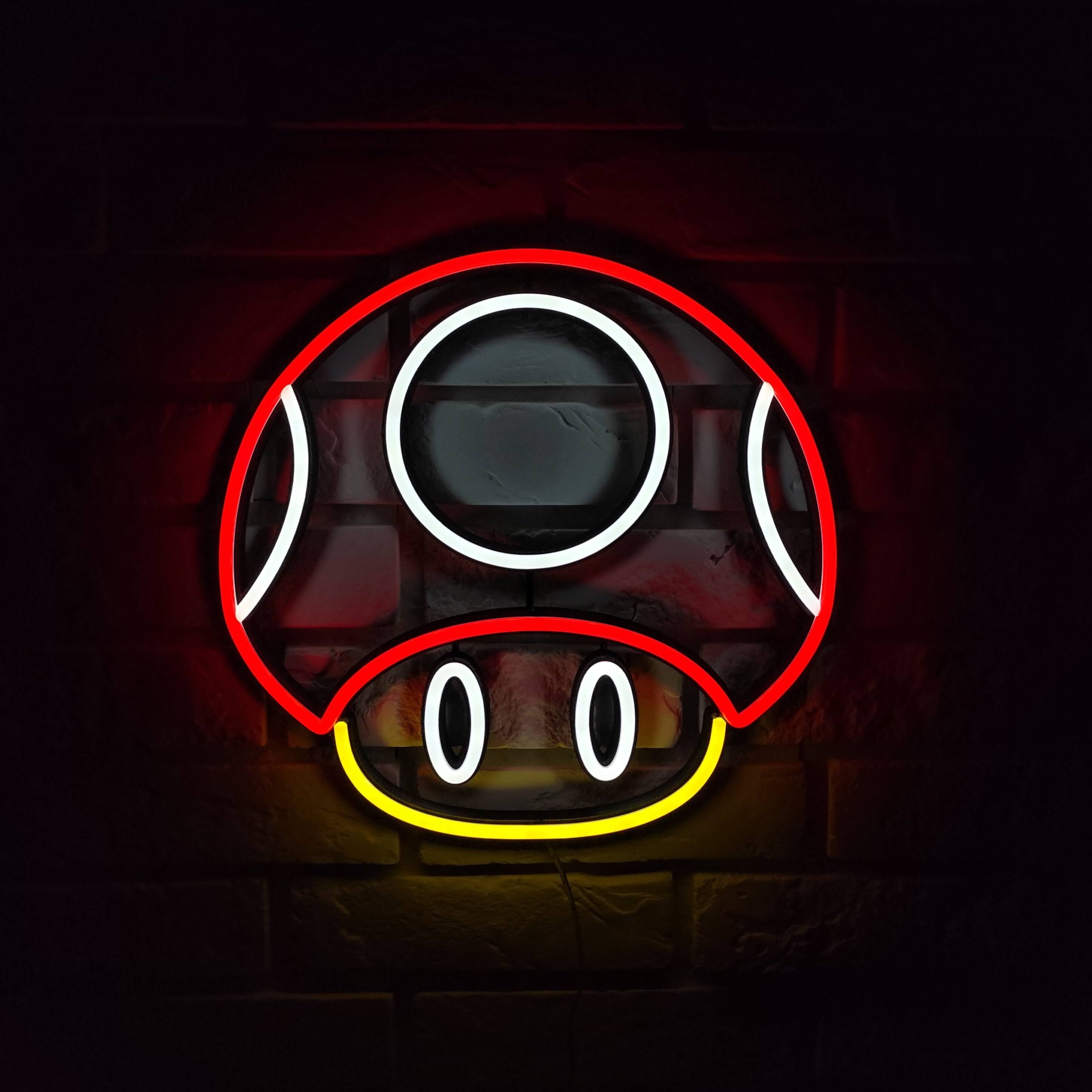 Super Mario Toad Neon LED