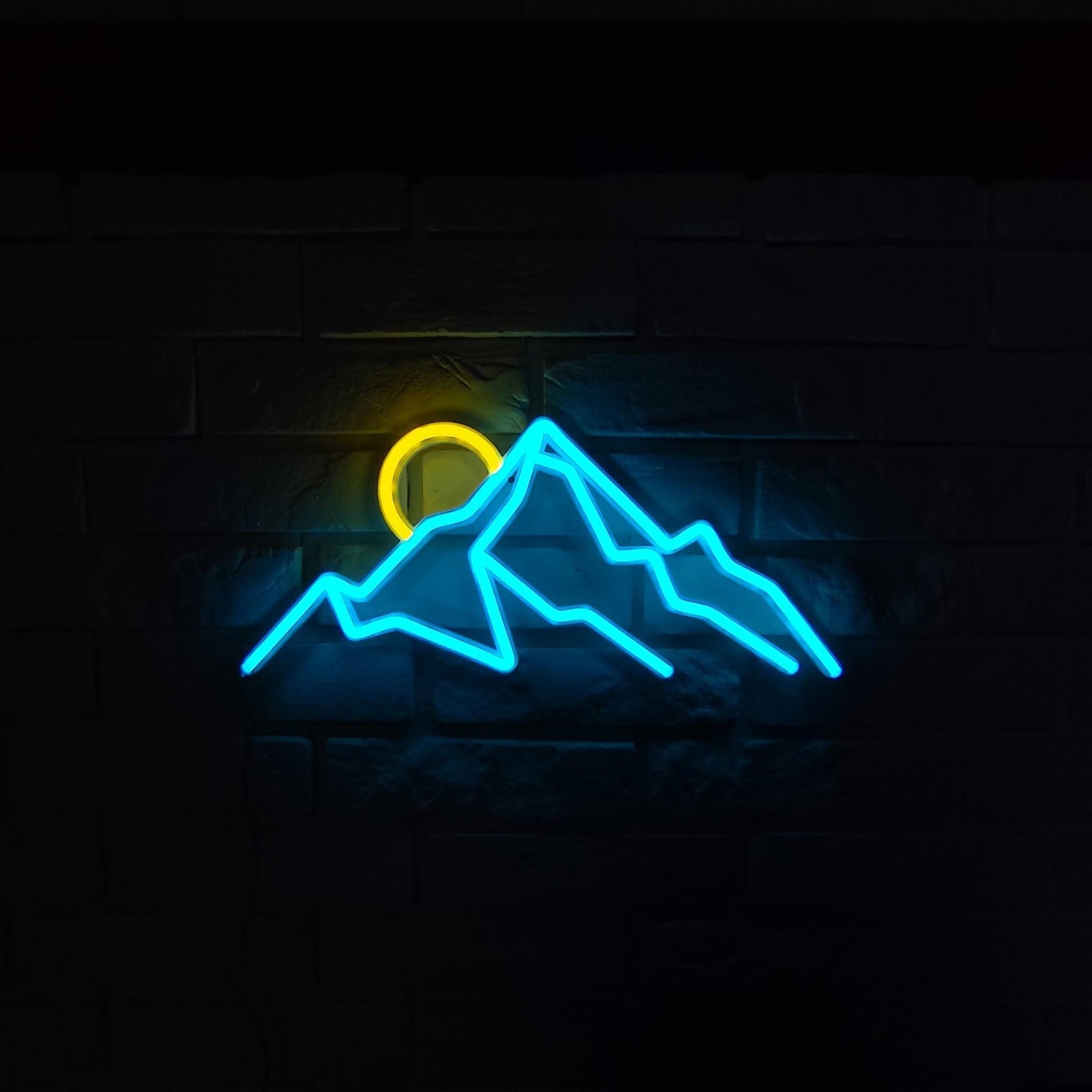 Szczyty Górskie Neon LED