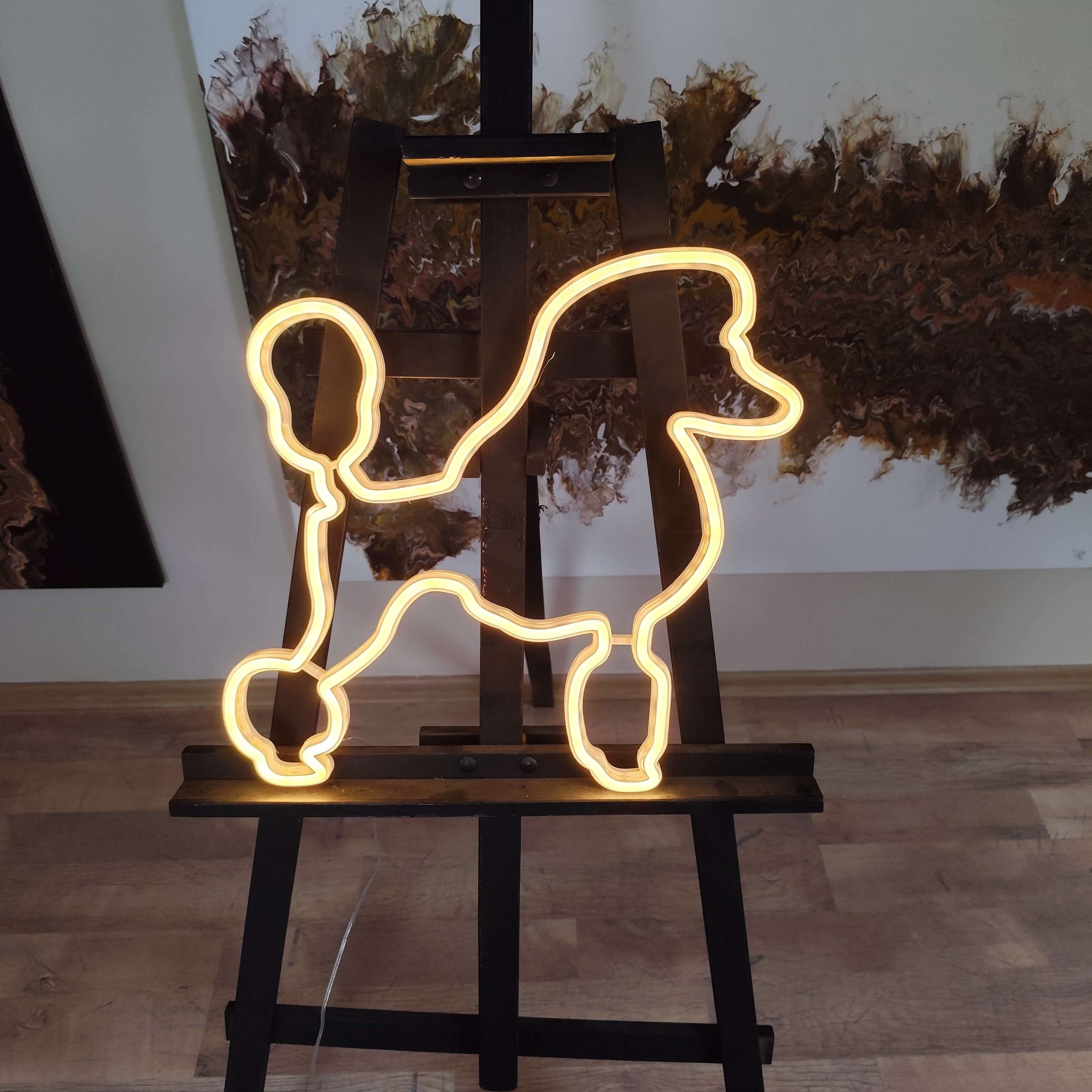 Pudel Neon LED