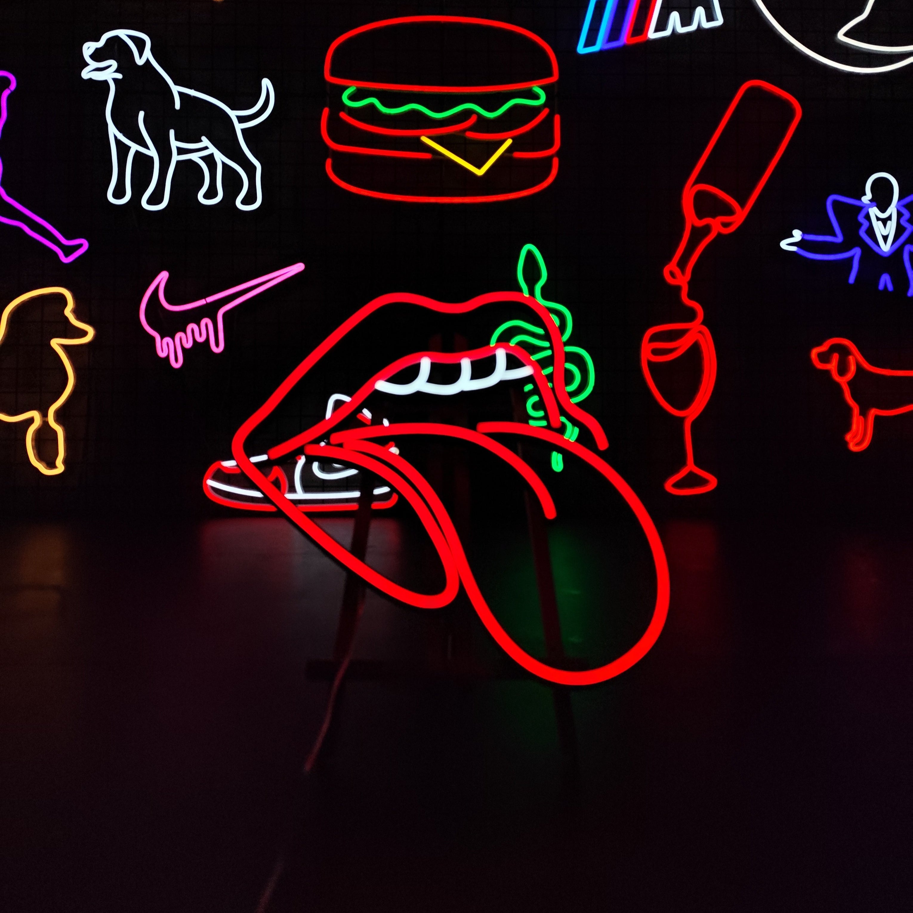 Lips Neon LED