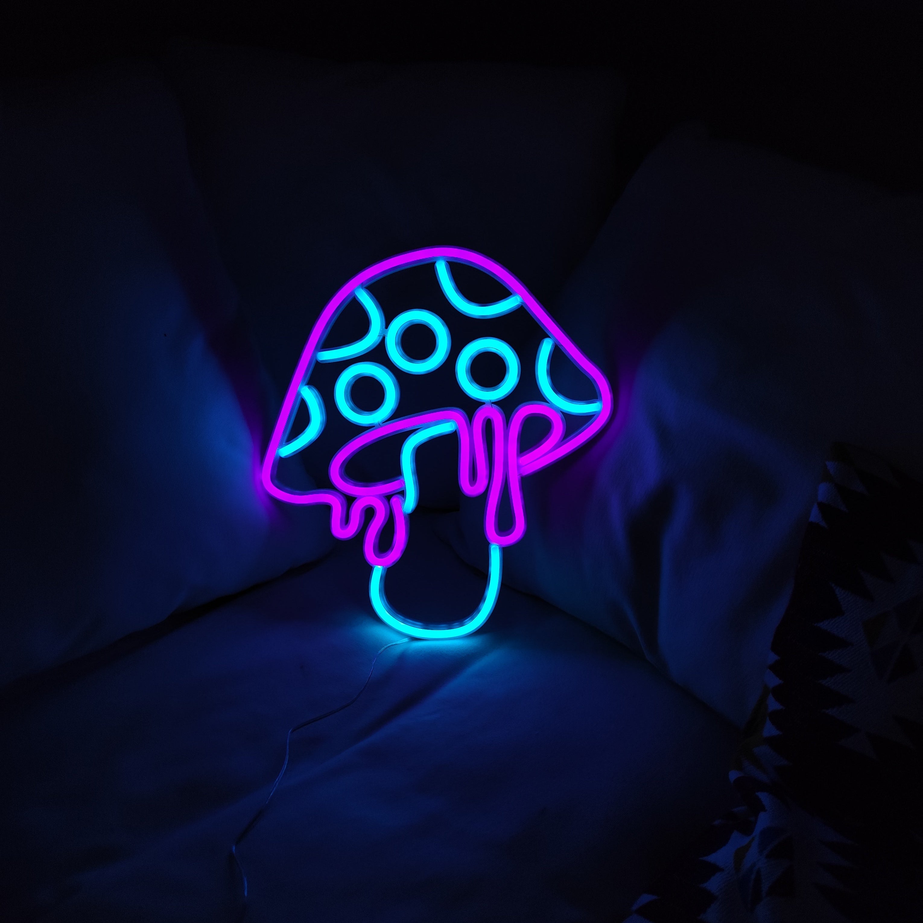 Grzybek Neon LED