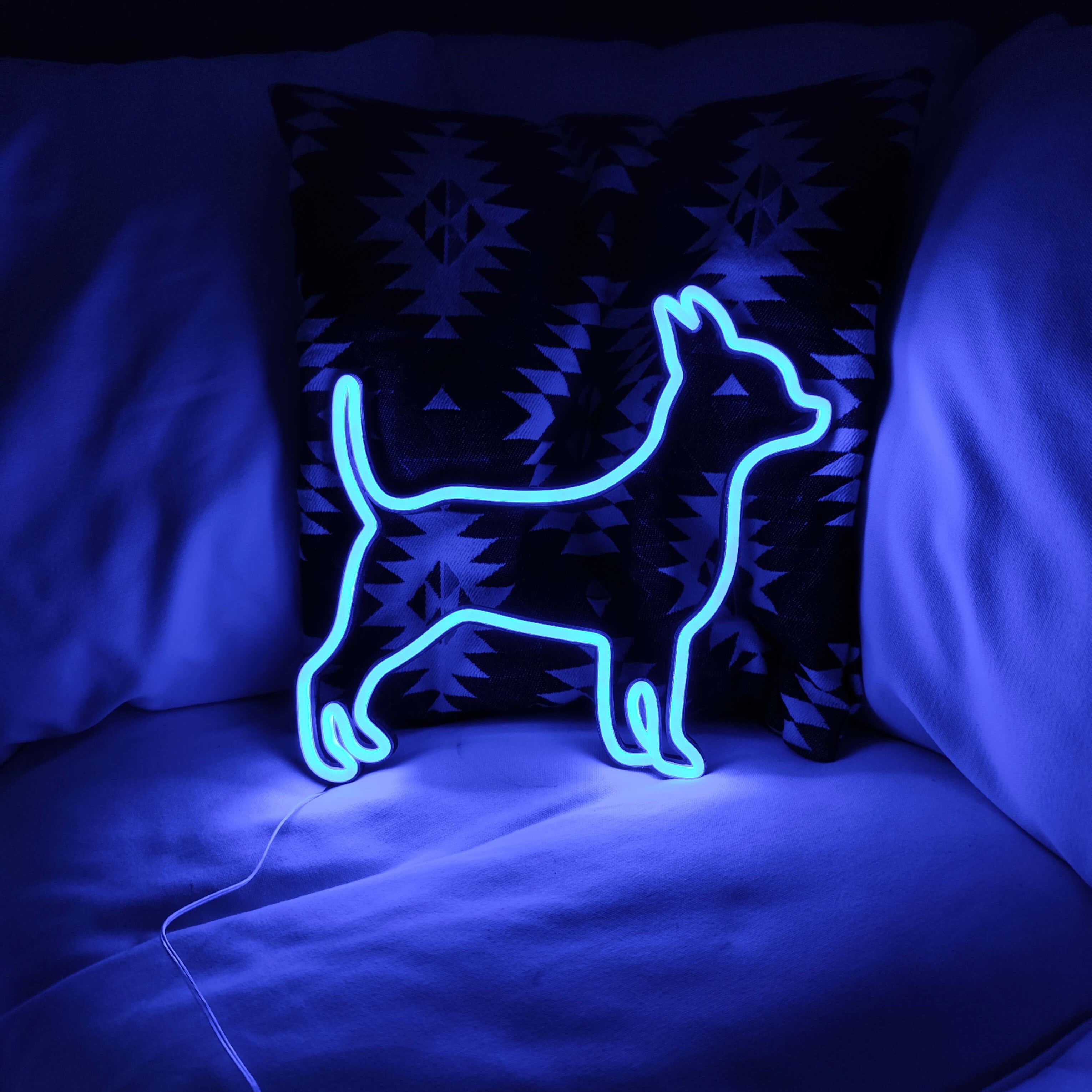 Chihuahua Neon LED