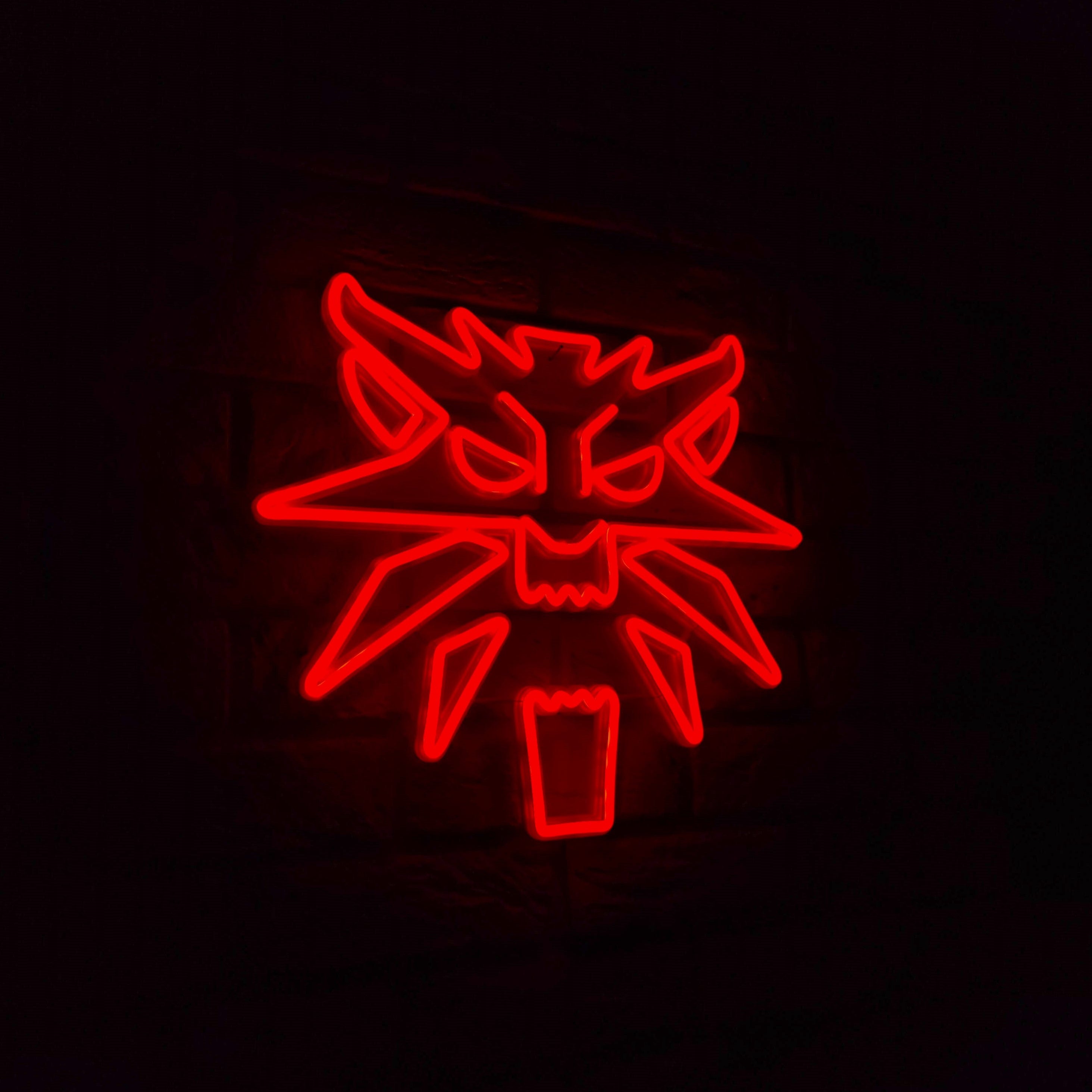 Medalion wiedźmin Neon LED