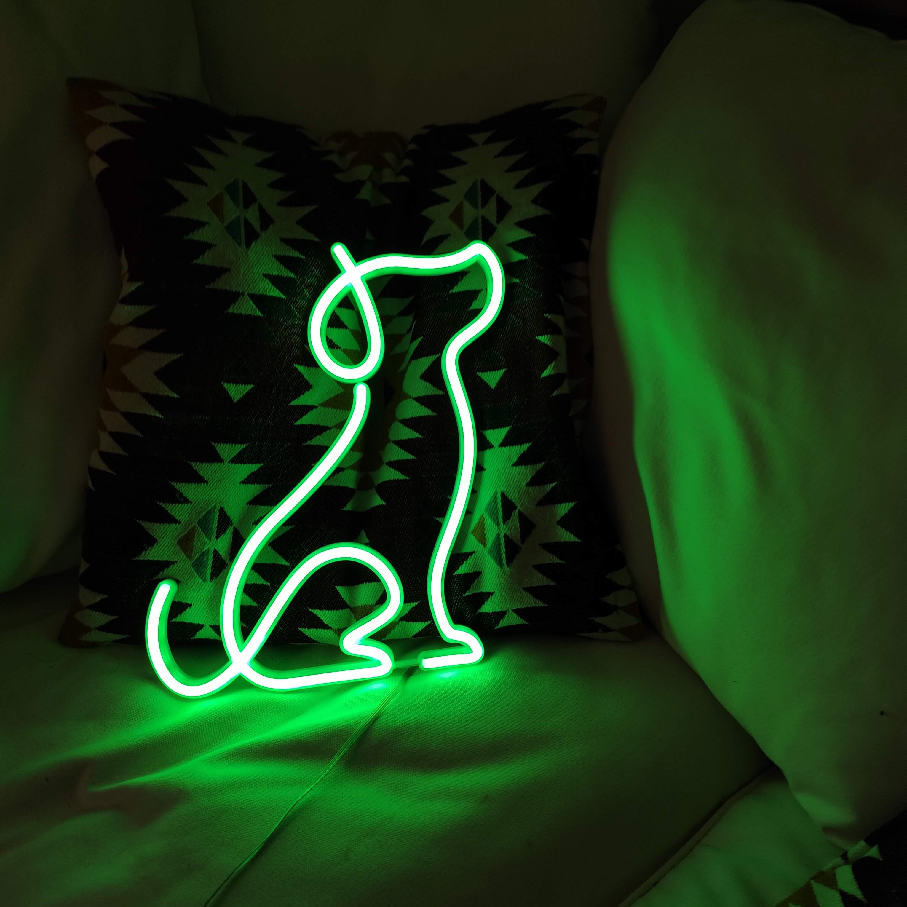 Pies Picasso Neon LED