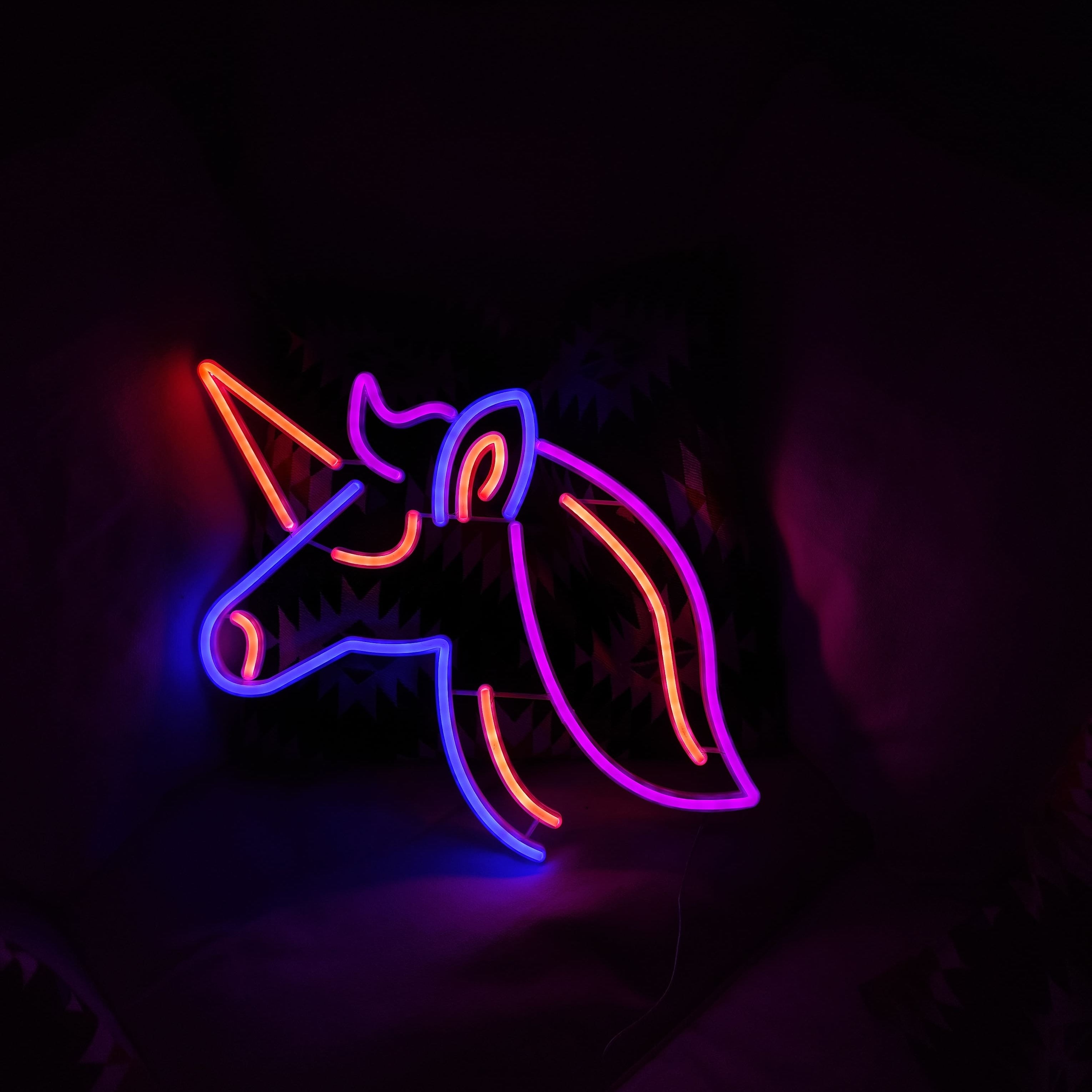 Jednorożec Neon LED