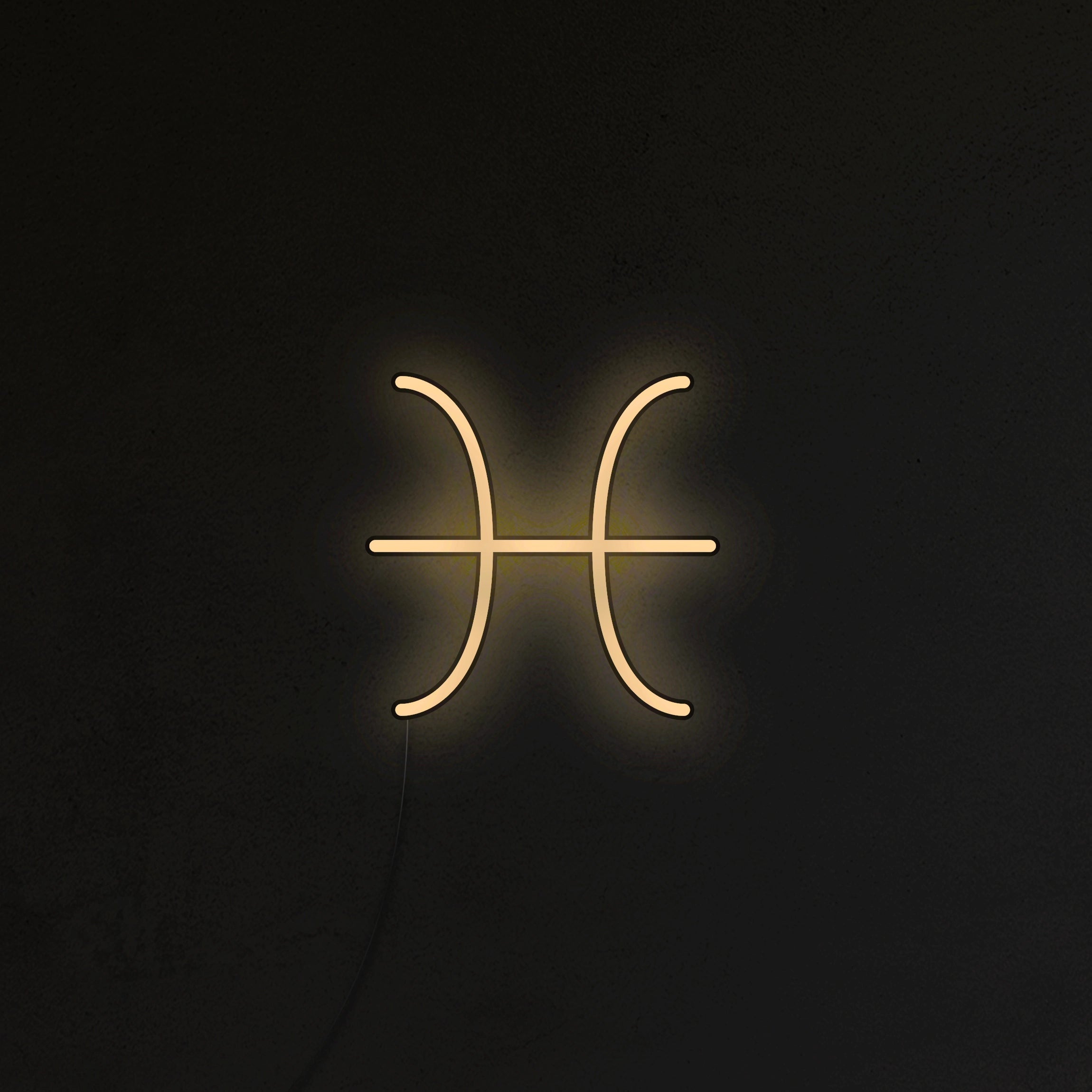 Znak Zodiaku Neon LED - Ryby