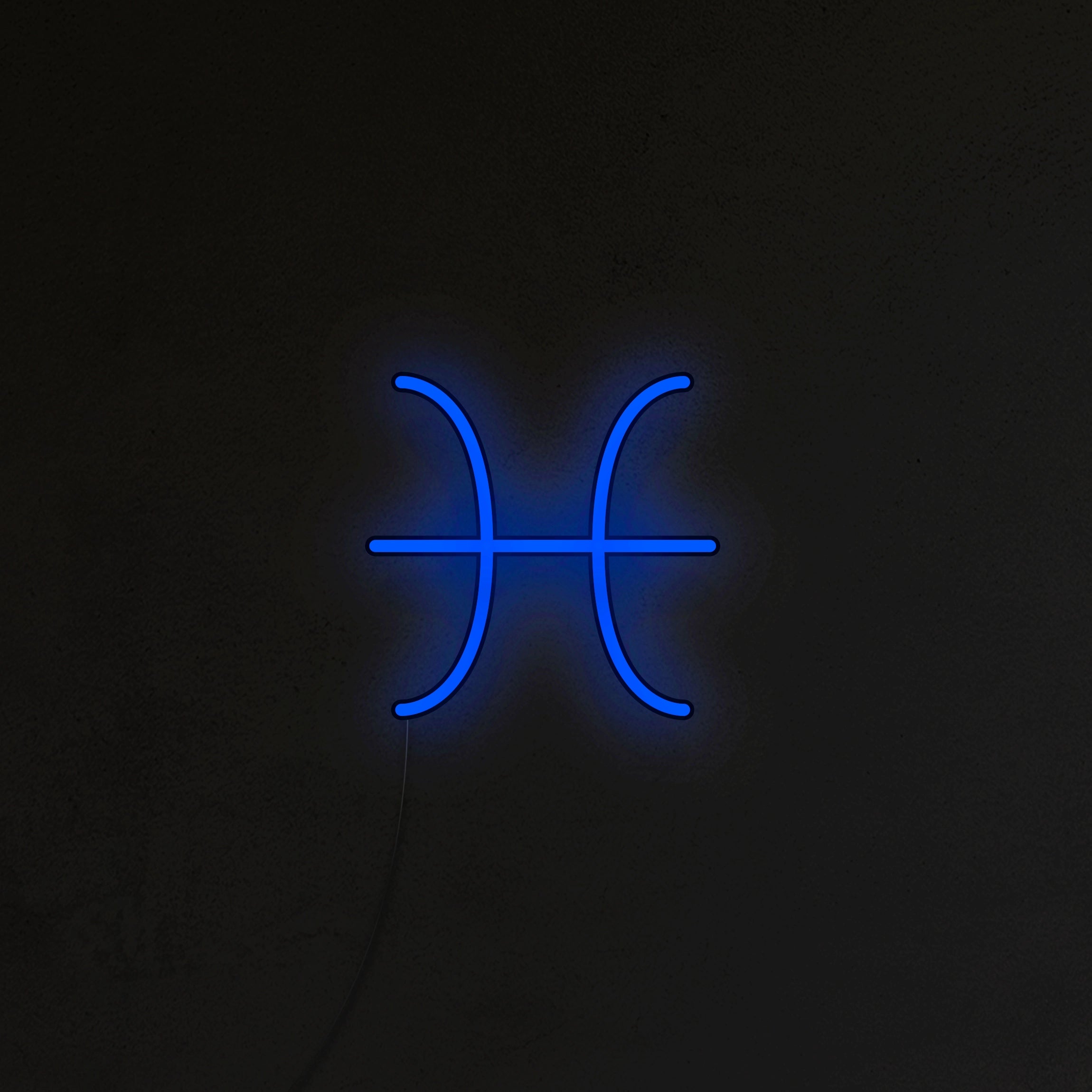 Znak Zodiaku Neon LED - Ryby