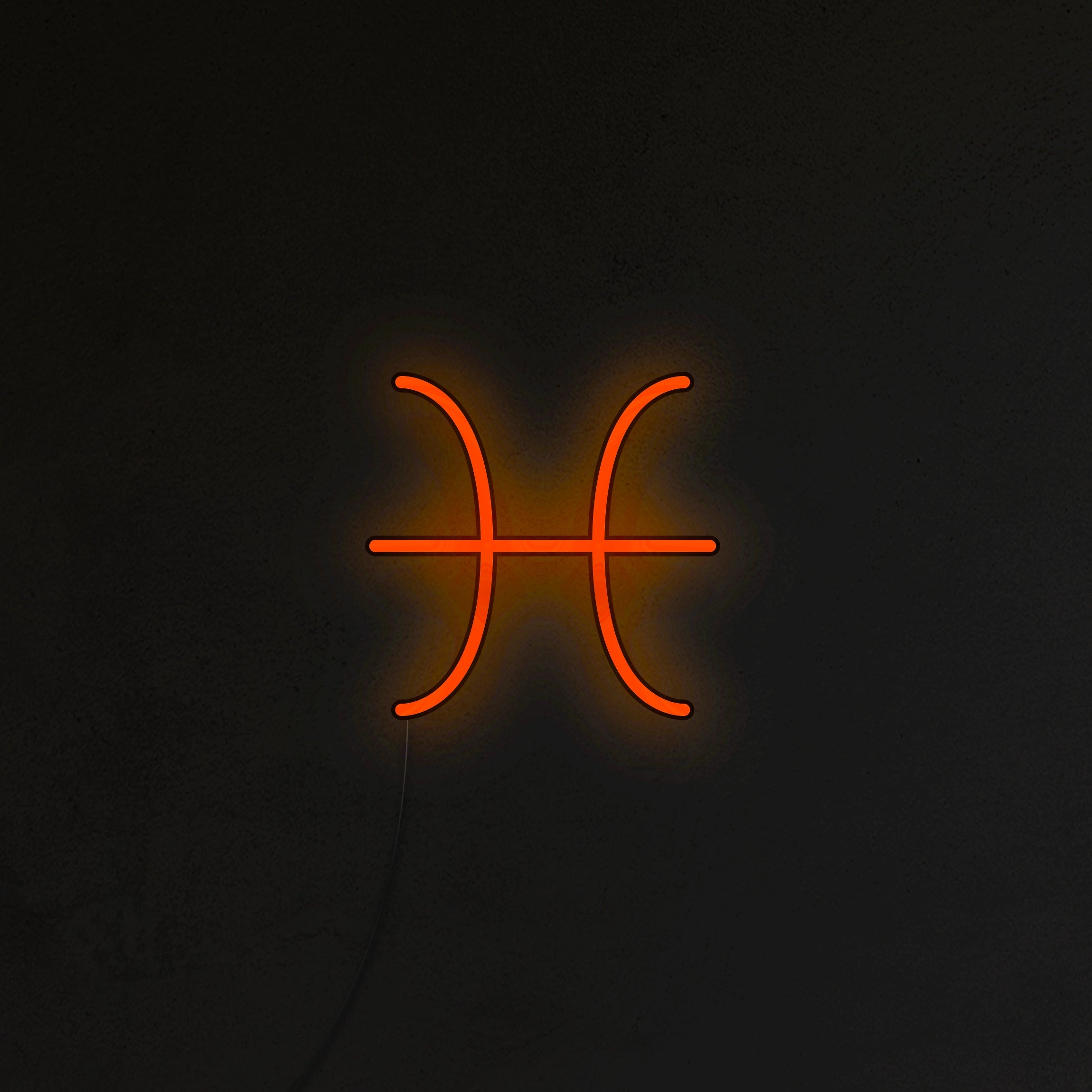 Znak Zodiaku Neon LED - Ryby