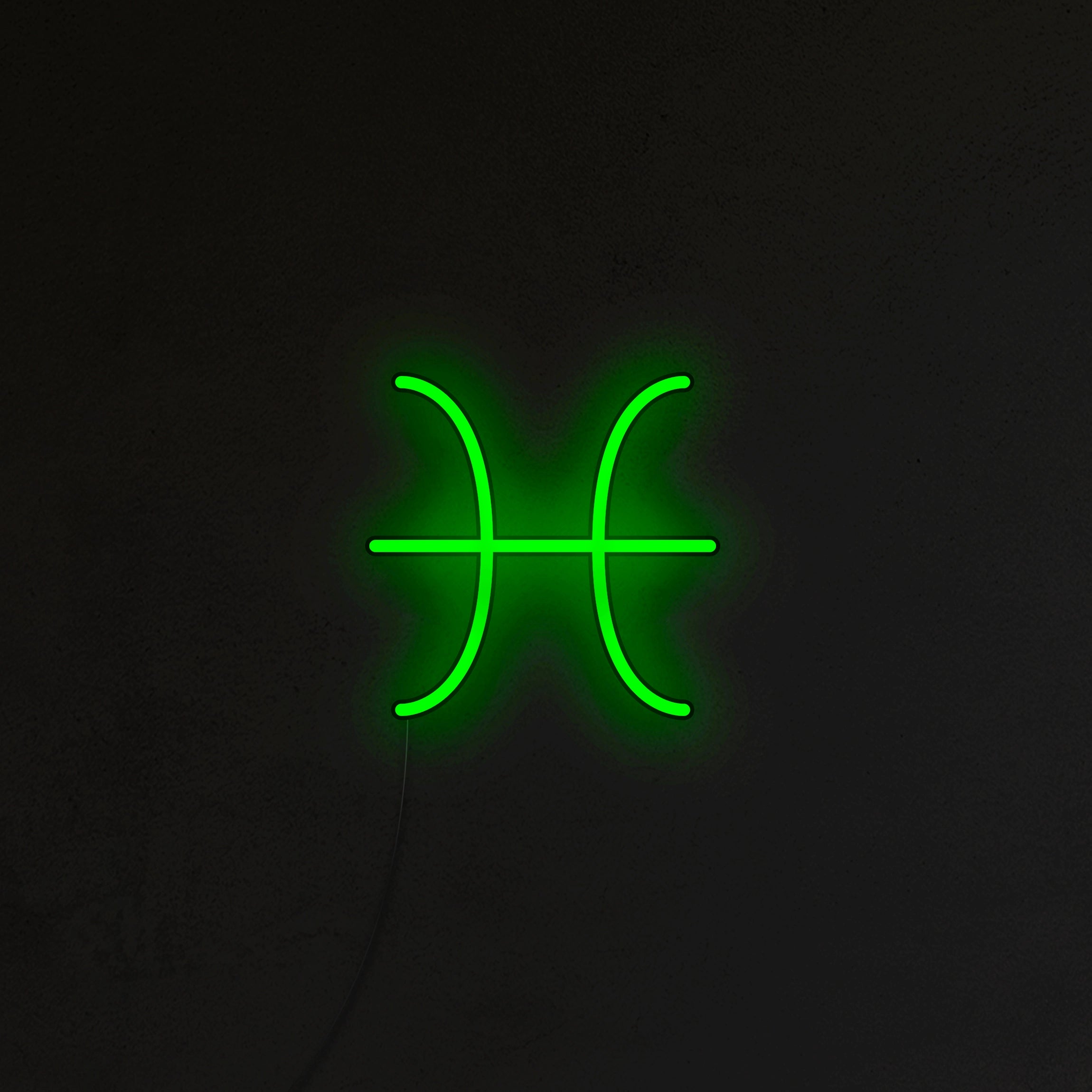 Znak Zodiaku Neon LED - Ryby