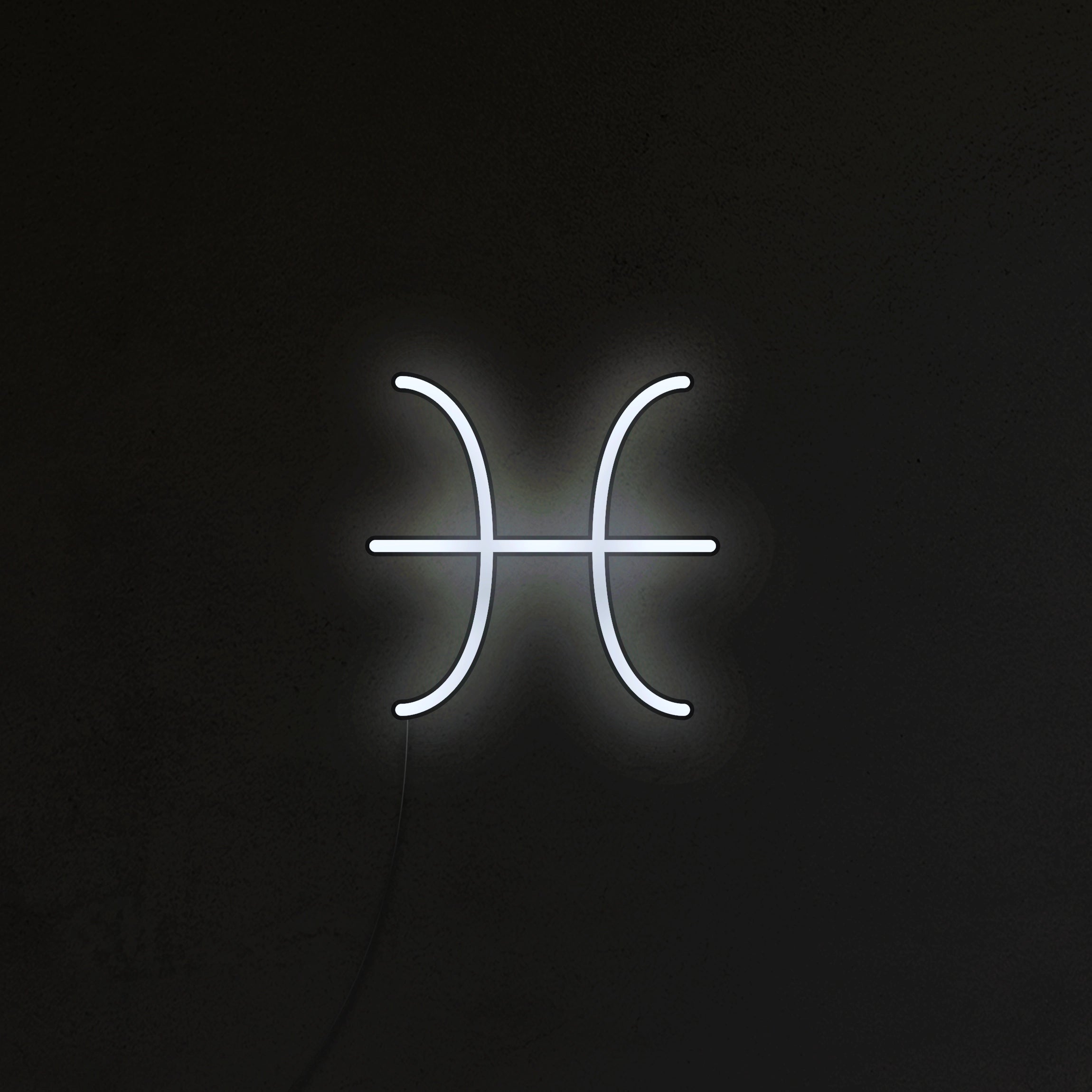 Znak Zodiaku Neon LED - Ryby