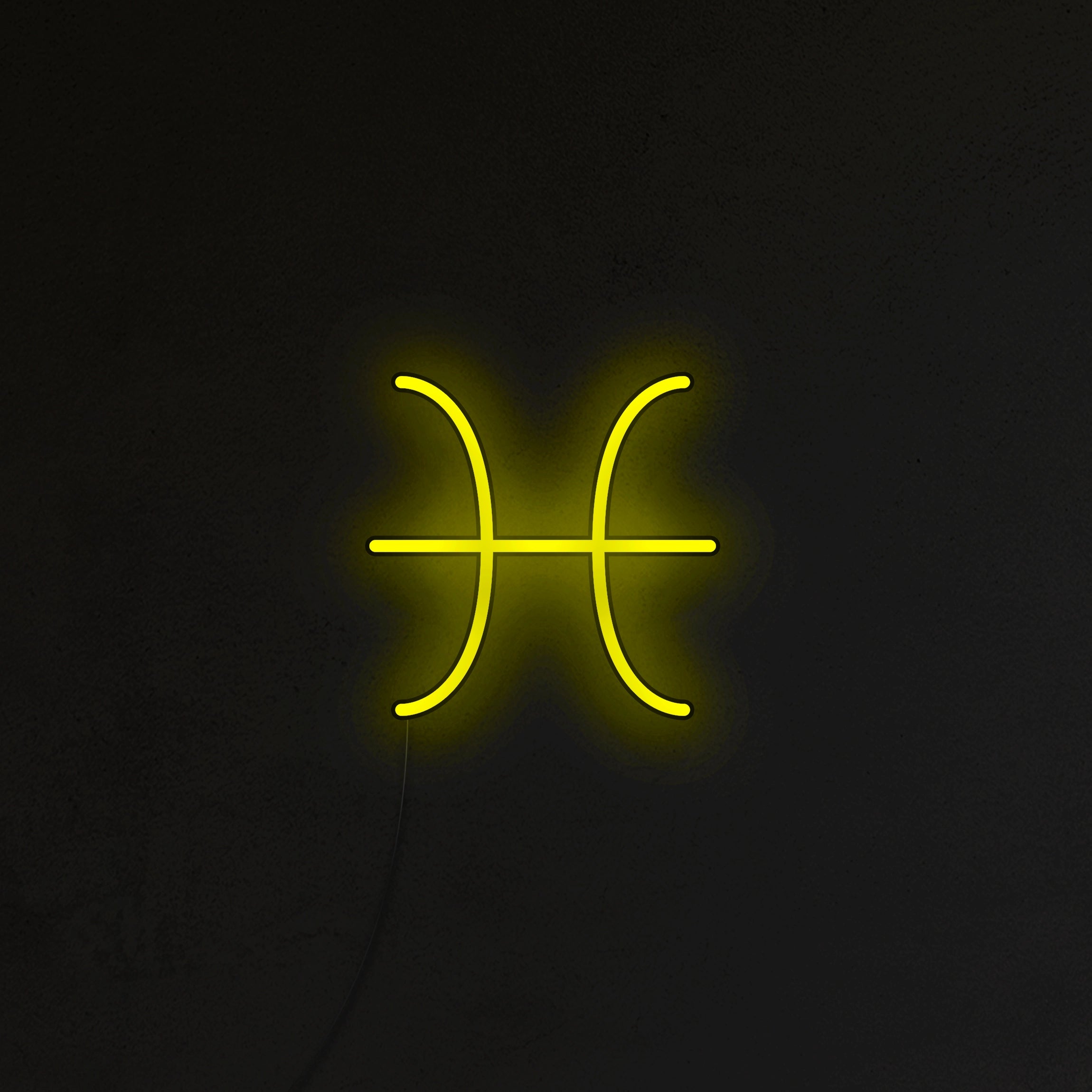 Znak Zodiaku Neon LED - Ryby