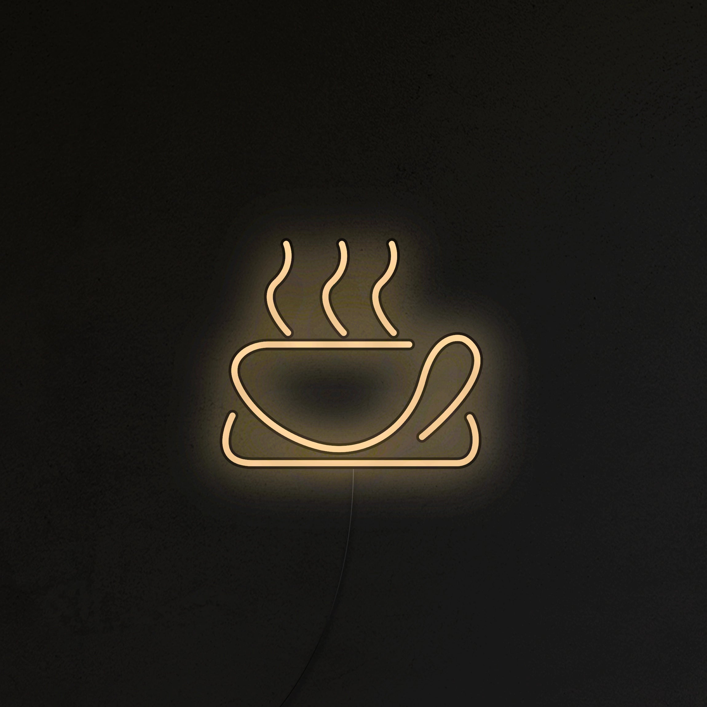 Filiżanka Neon LED
