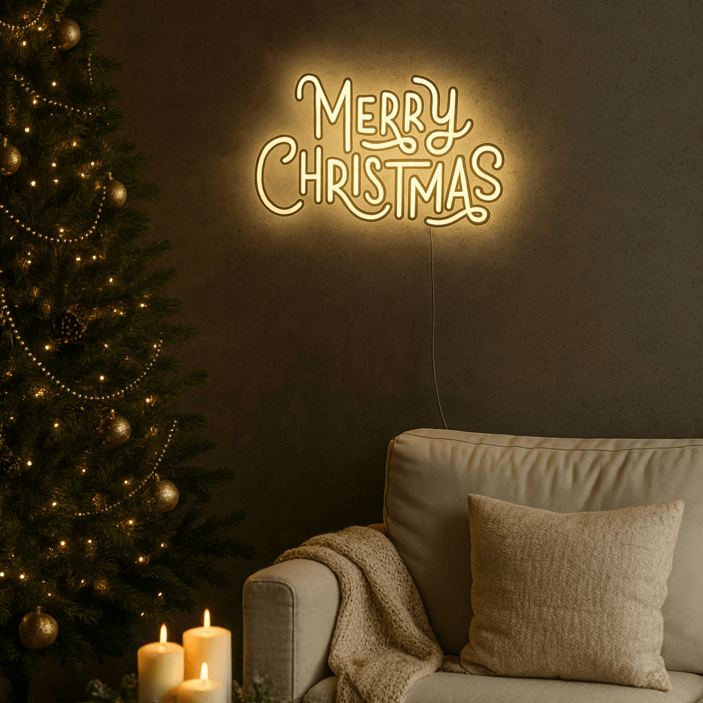 Merry Christmas Neon LED