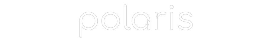 Custom Neon: polaris