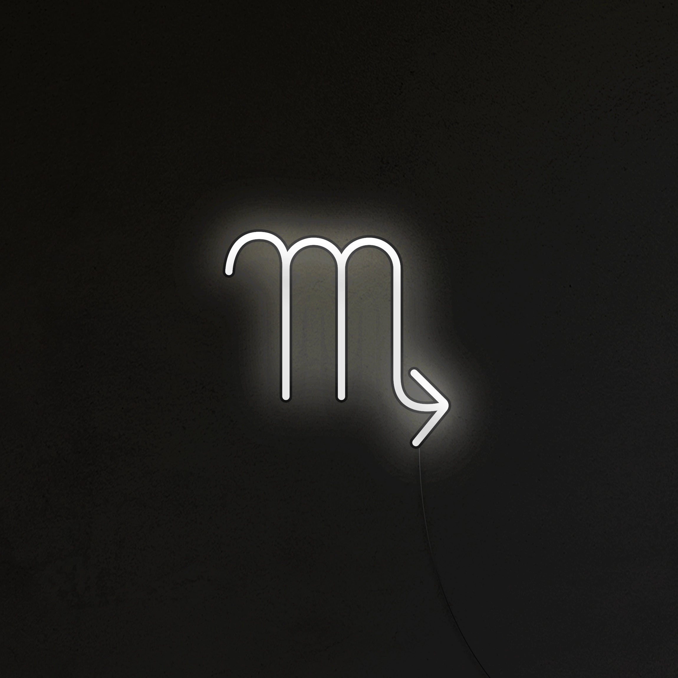 Znak Zodiaku Neon LED - Skorpion