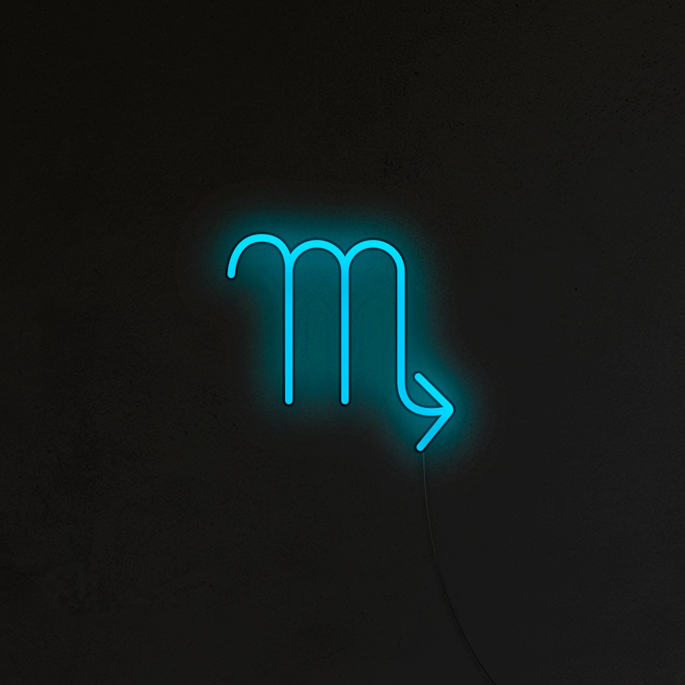 Znak Zodiaku Neon LED - Skorpion