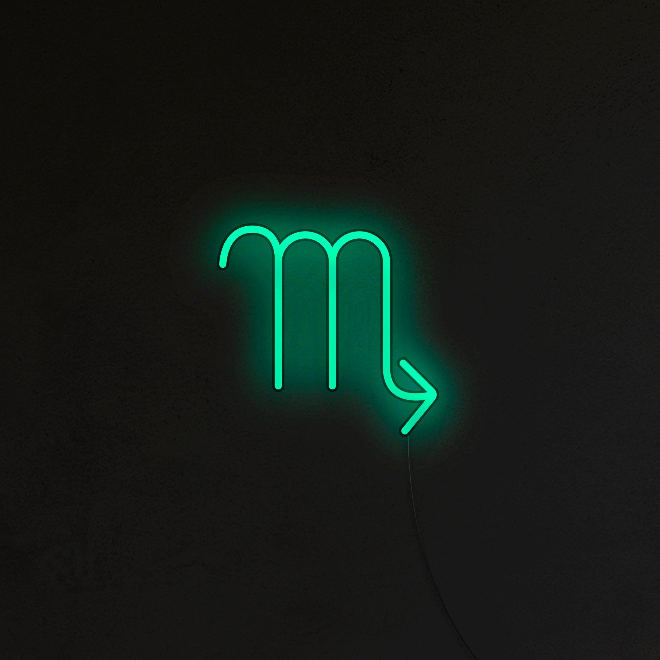 Znak Zodiaku Neon LED - Skorpion