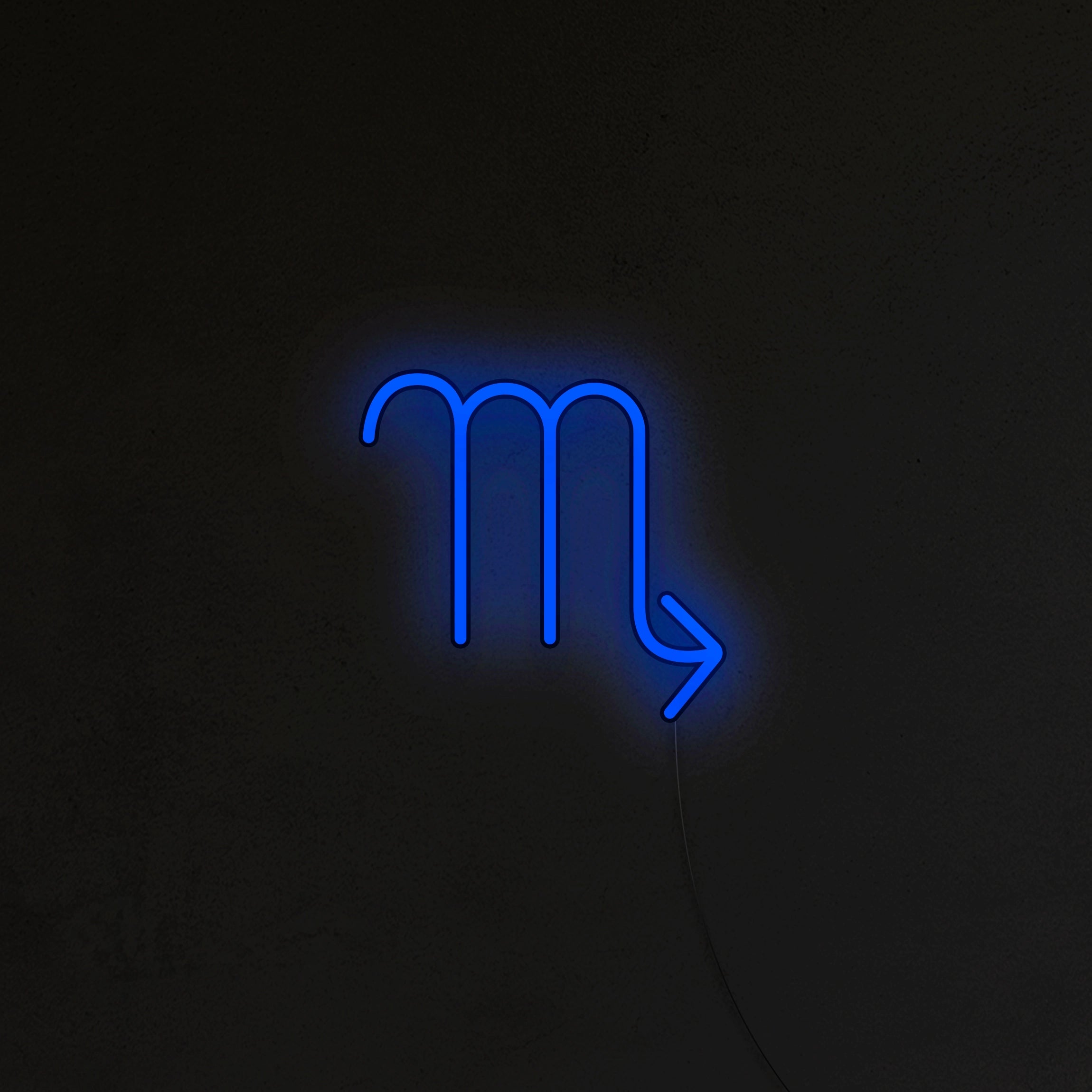 Znak Zodiaku Neon LED - Skorpion