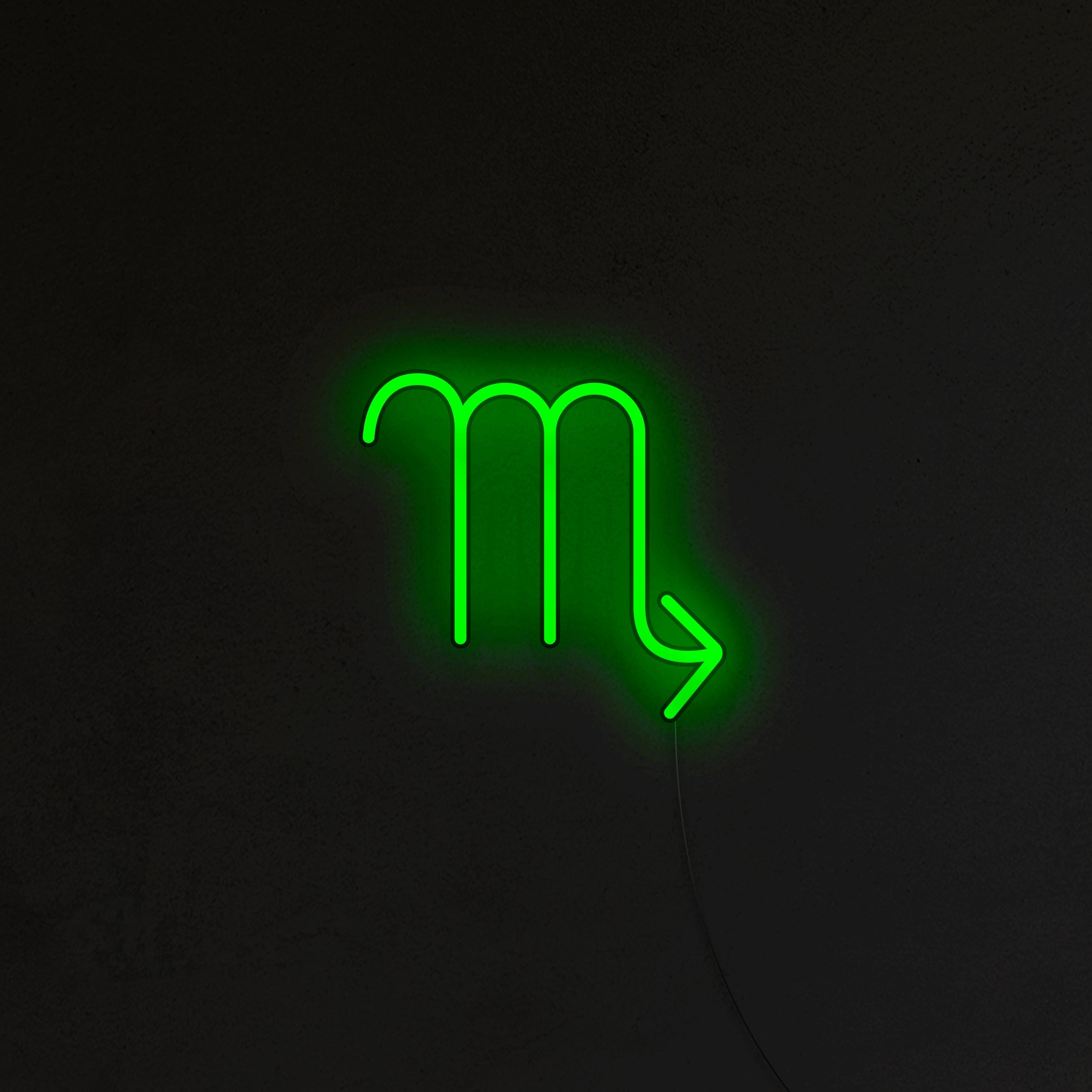 Znak Zodiaku Neon LED - Skorpion