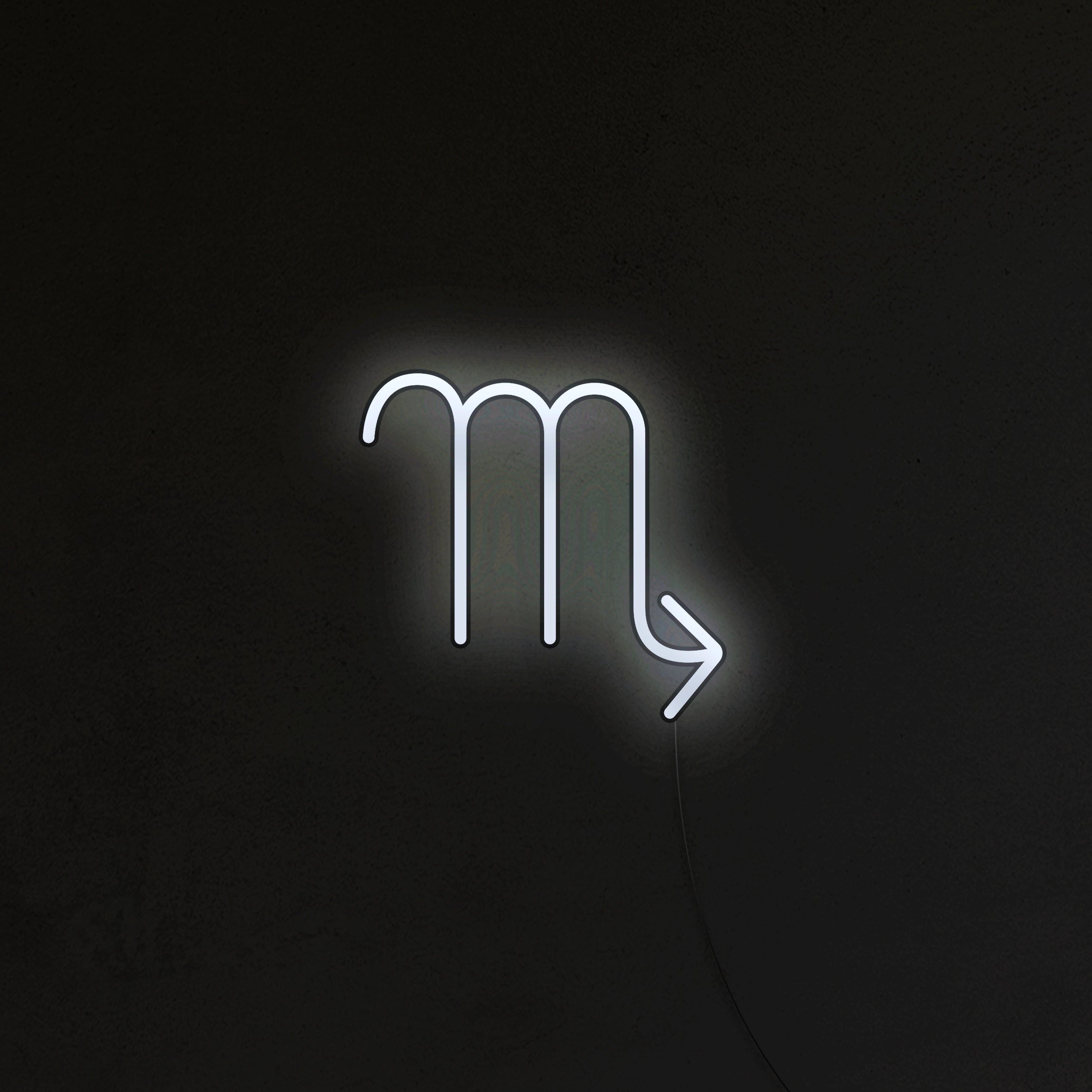 Znak Zodiaku Neon LED - Skorpion
