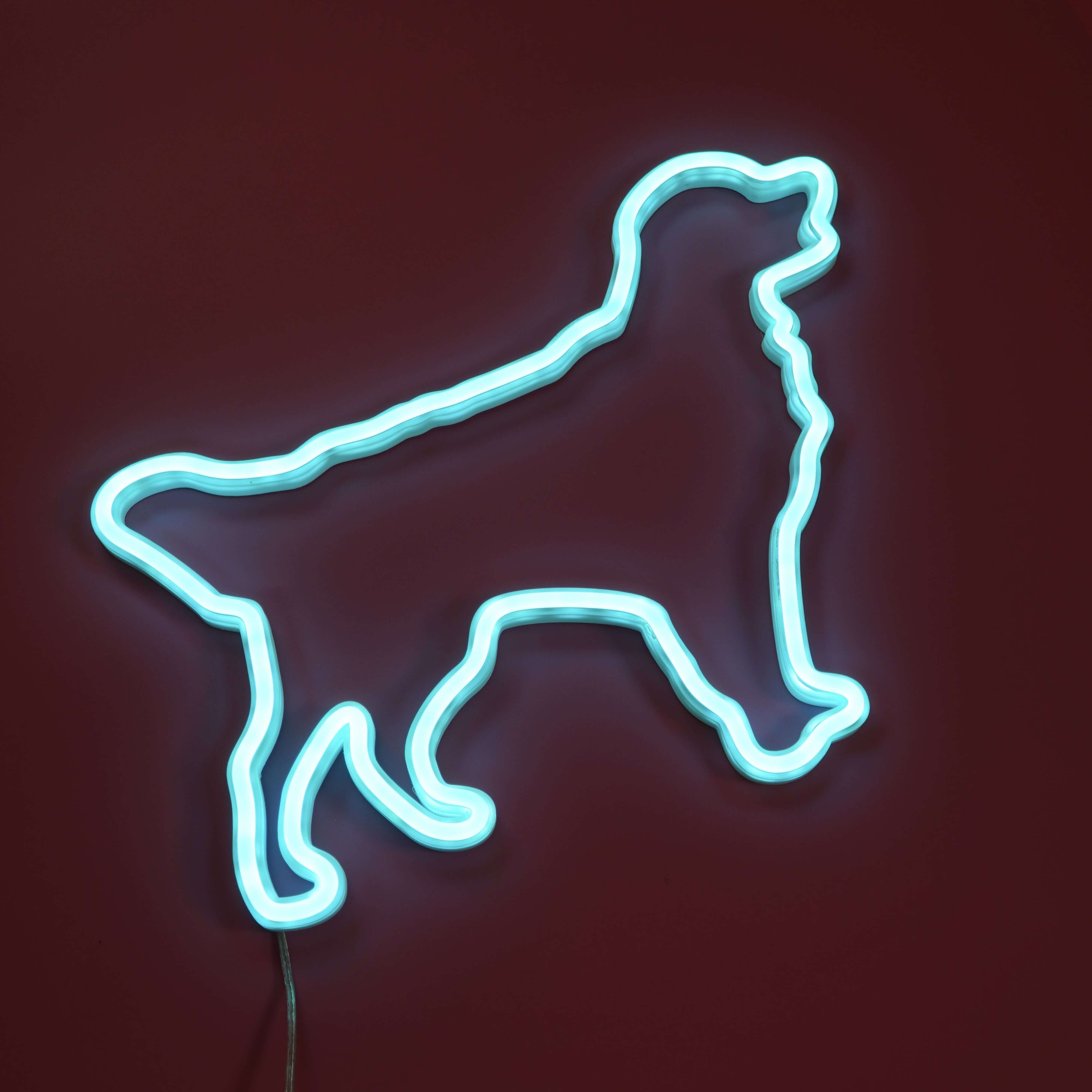 Golden Retriever Neon LED