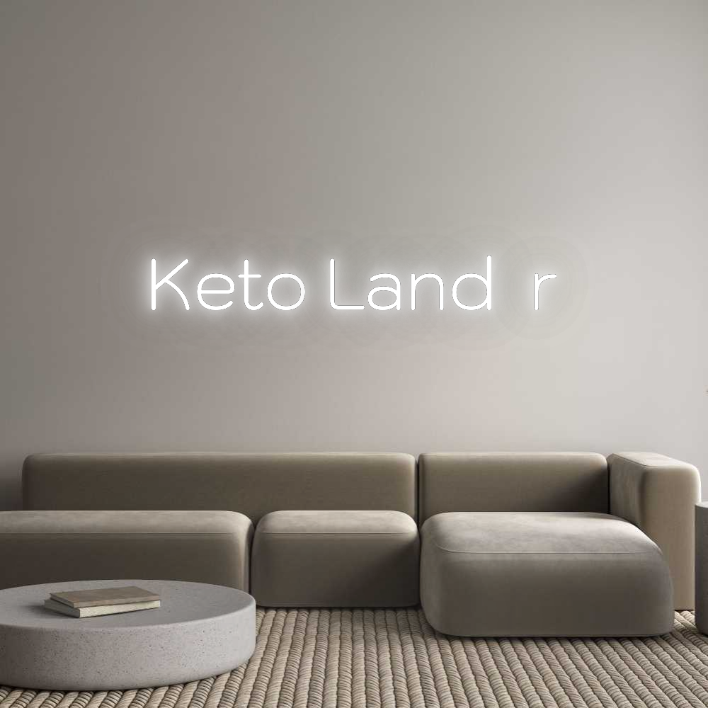 Custom Neon: Keto Land r