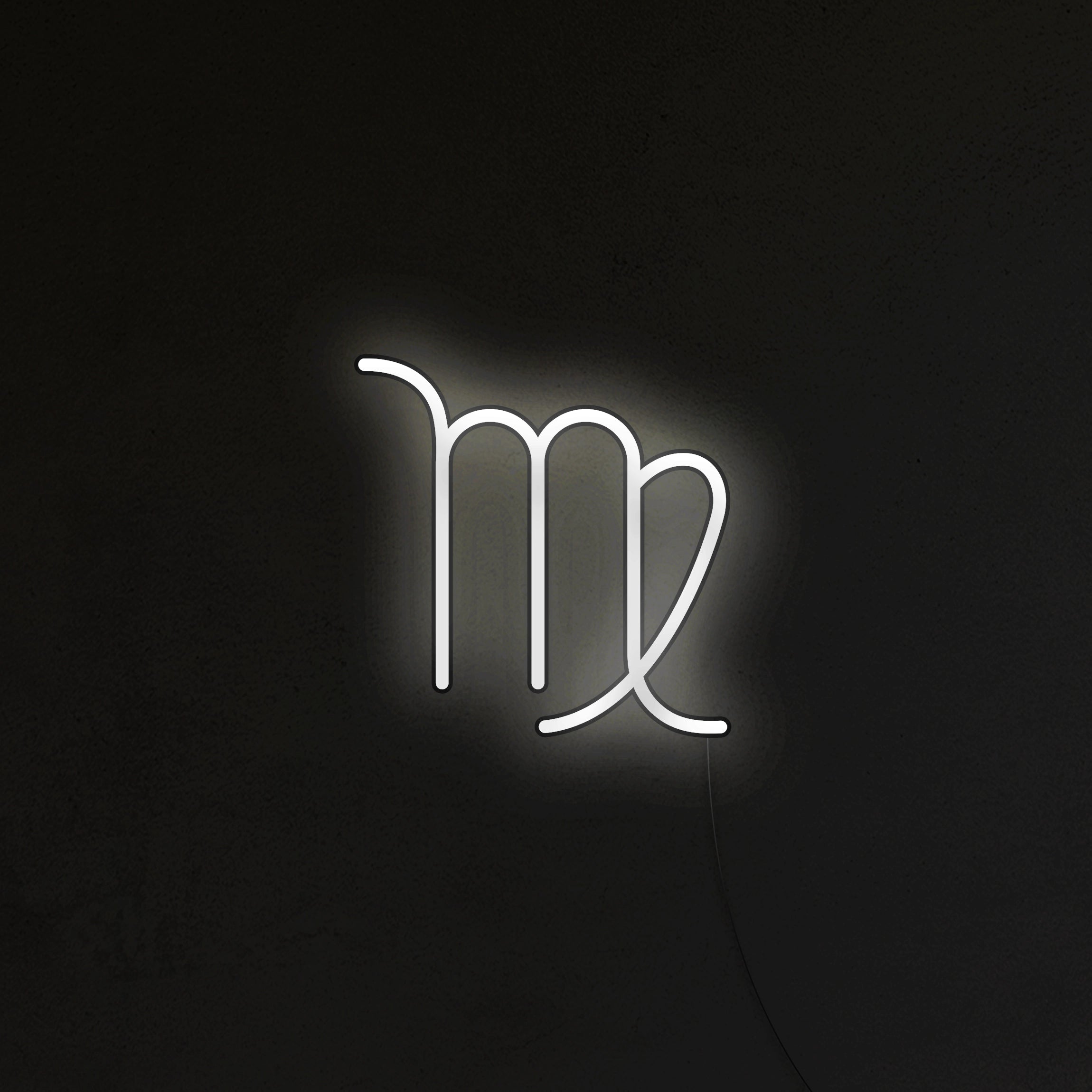 Znak Zodiaku Neon LED - Panna