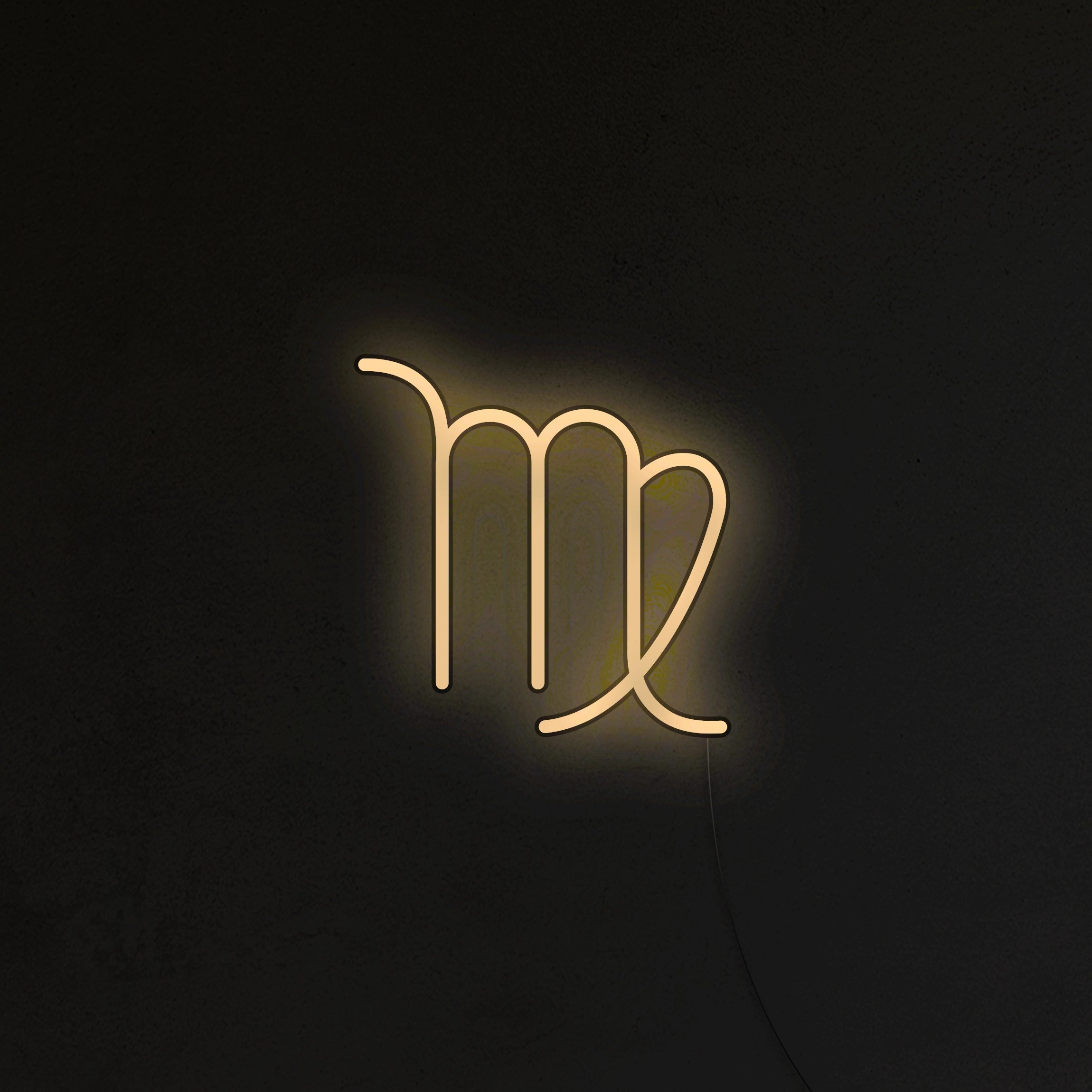 Znak Zodiaku Neon LED - Panna