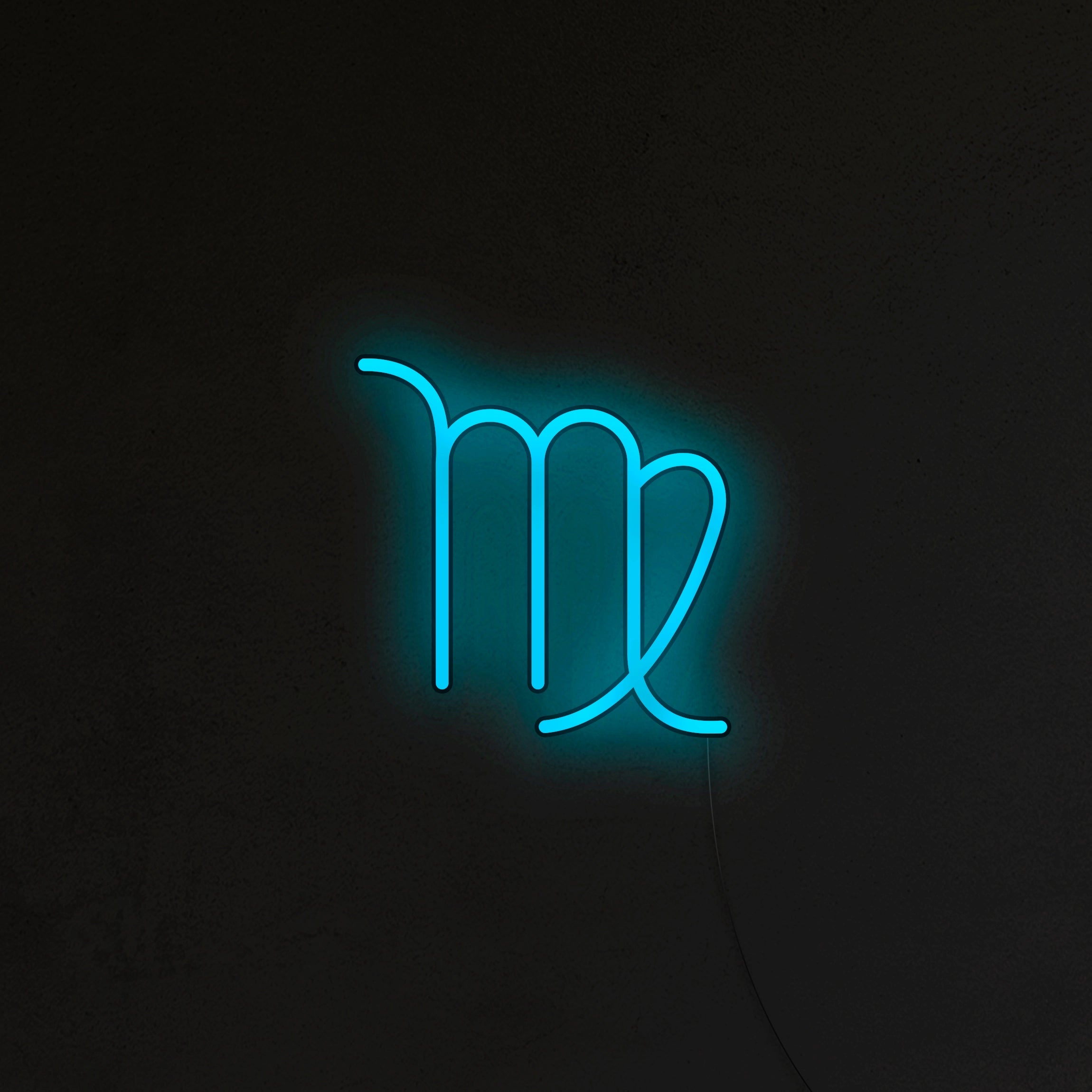 Znak Zodiaku Neon LED - Panna