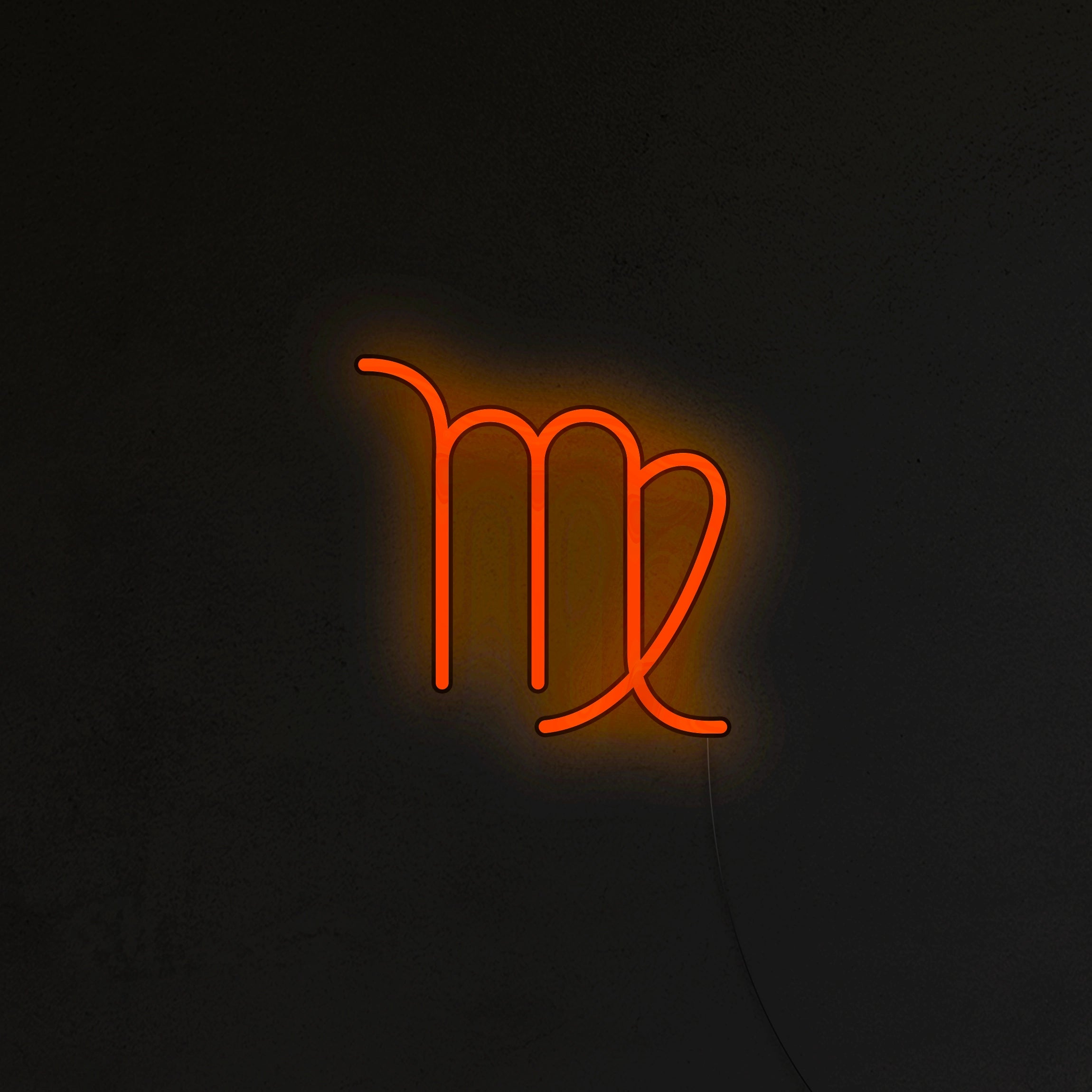 Znak Zodiaku Neon LED - Panna