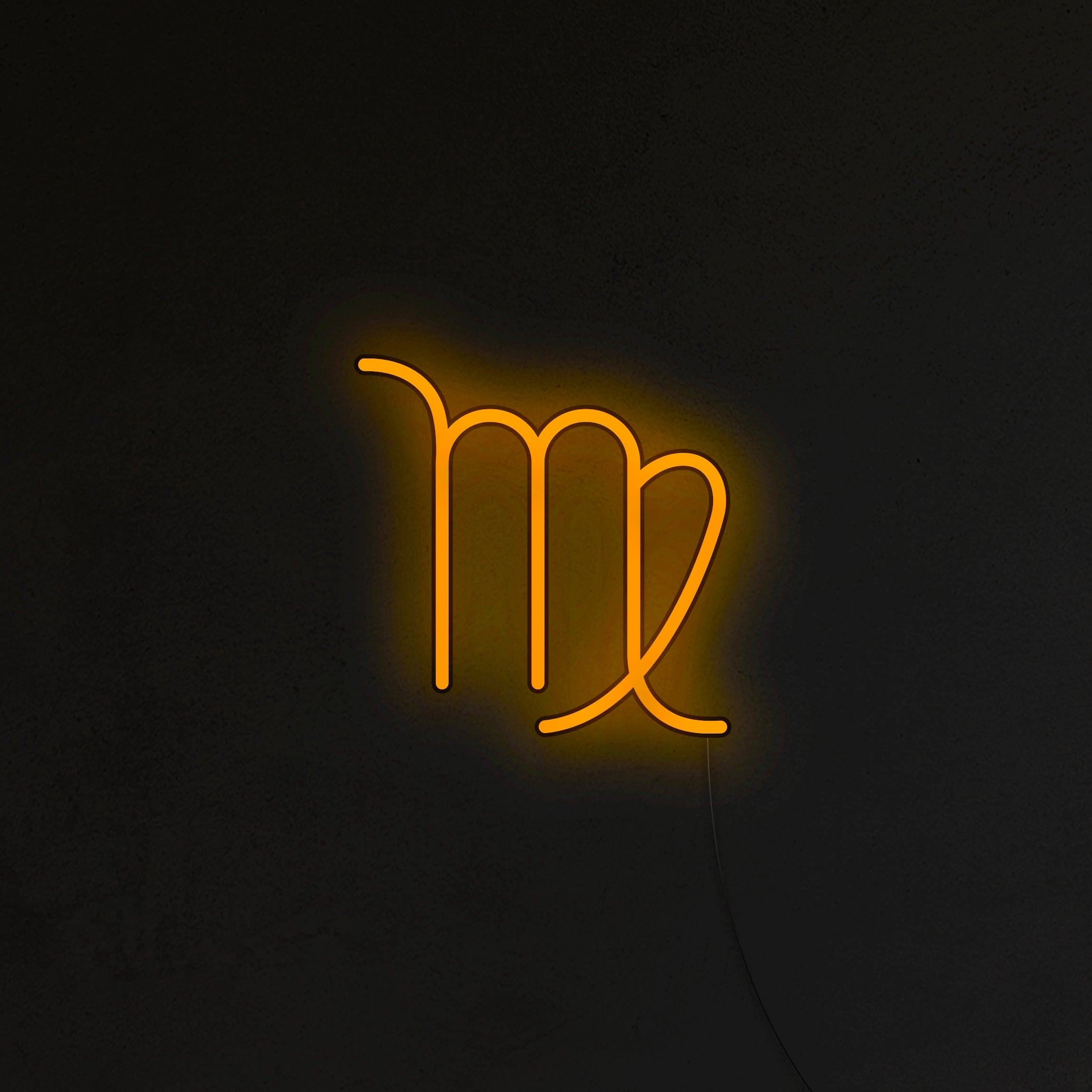 Znak Zodiaku Neon LED - Panna