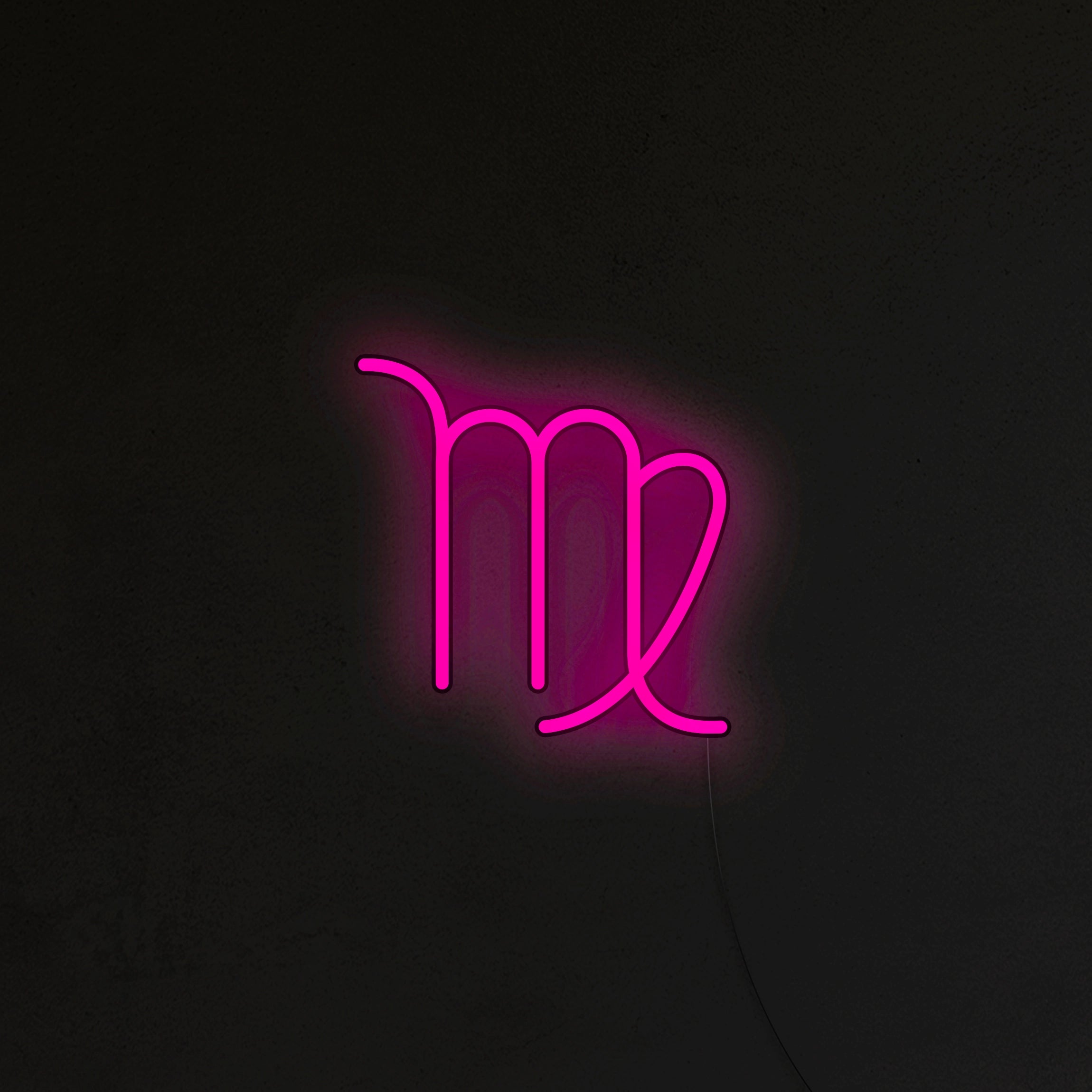 Znak Zodiaku Neon LED - Panna