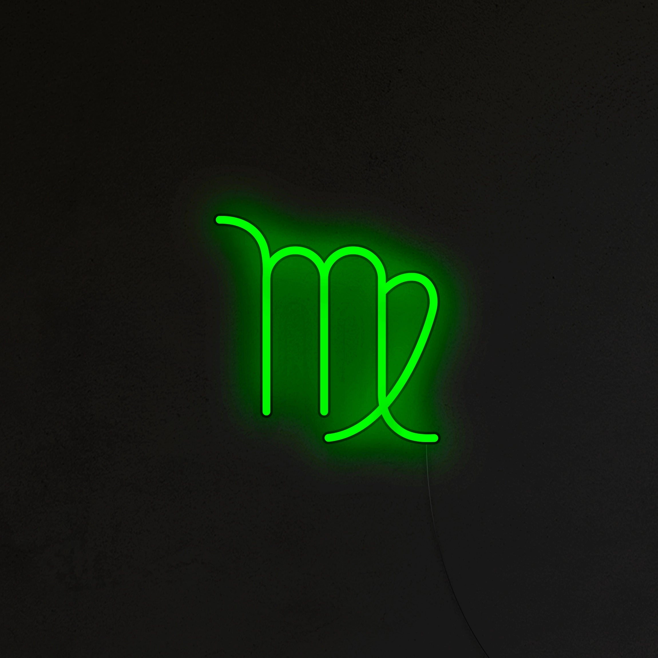Znak Zodiaku Neon LED - Panna