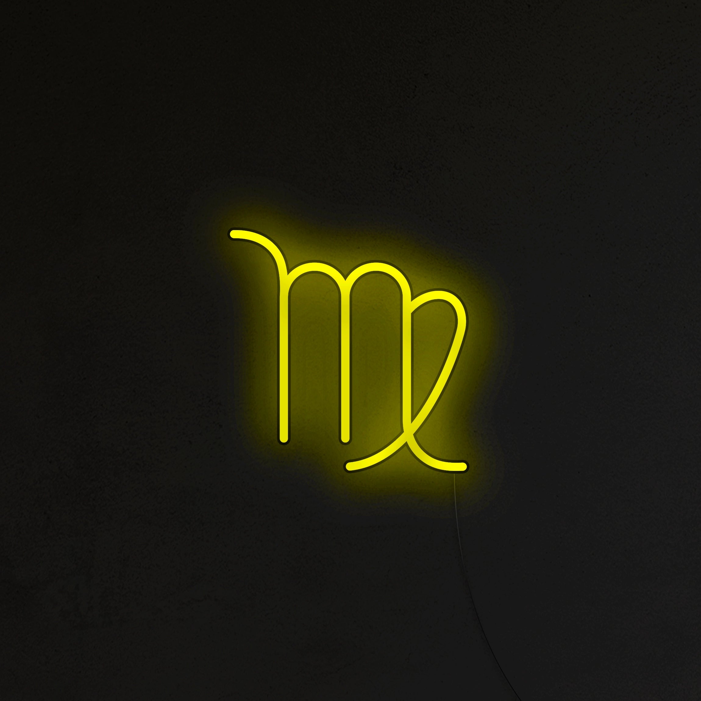 Znak Zodiaku Neon LED - Panna