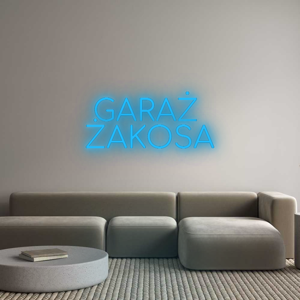 Custom Neon: GARAŻ
ŻAKOSA