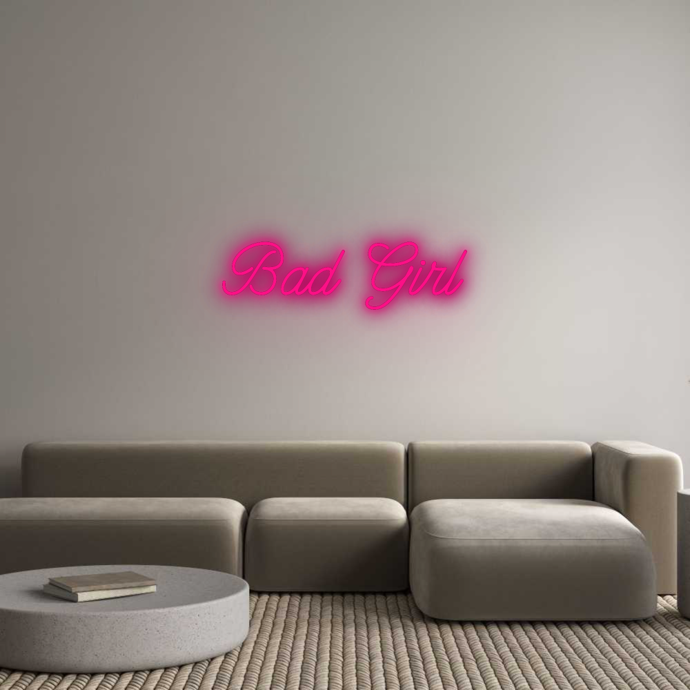 Custom Neon: Bad Girl